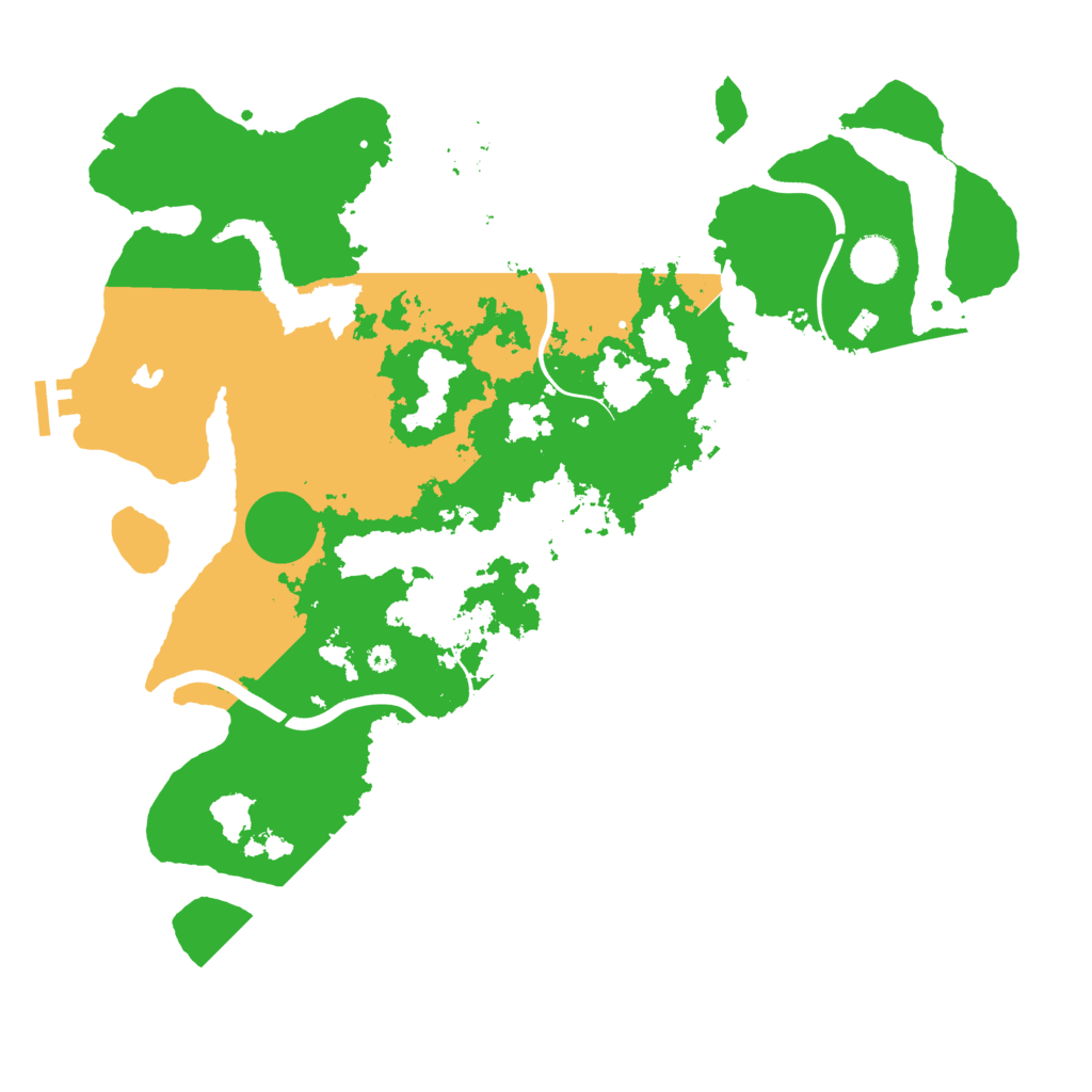 Biome Rust Map: Procedural Map, Size: 4000, Seed: 694201337