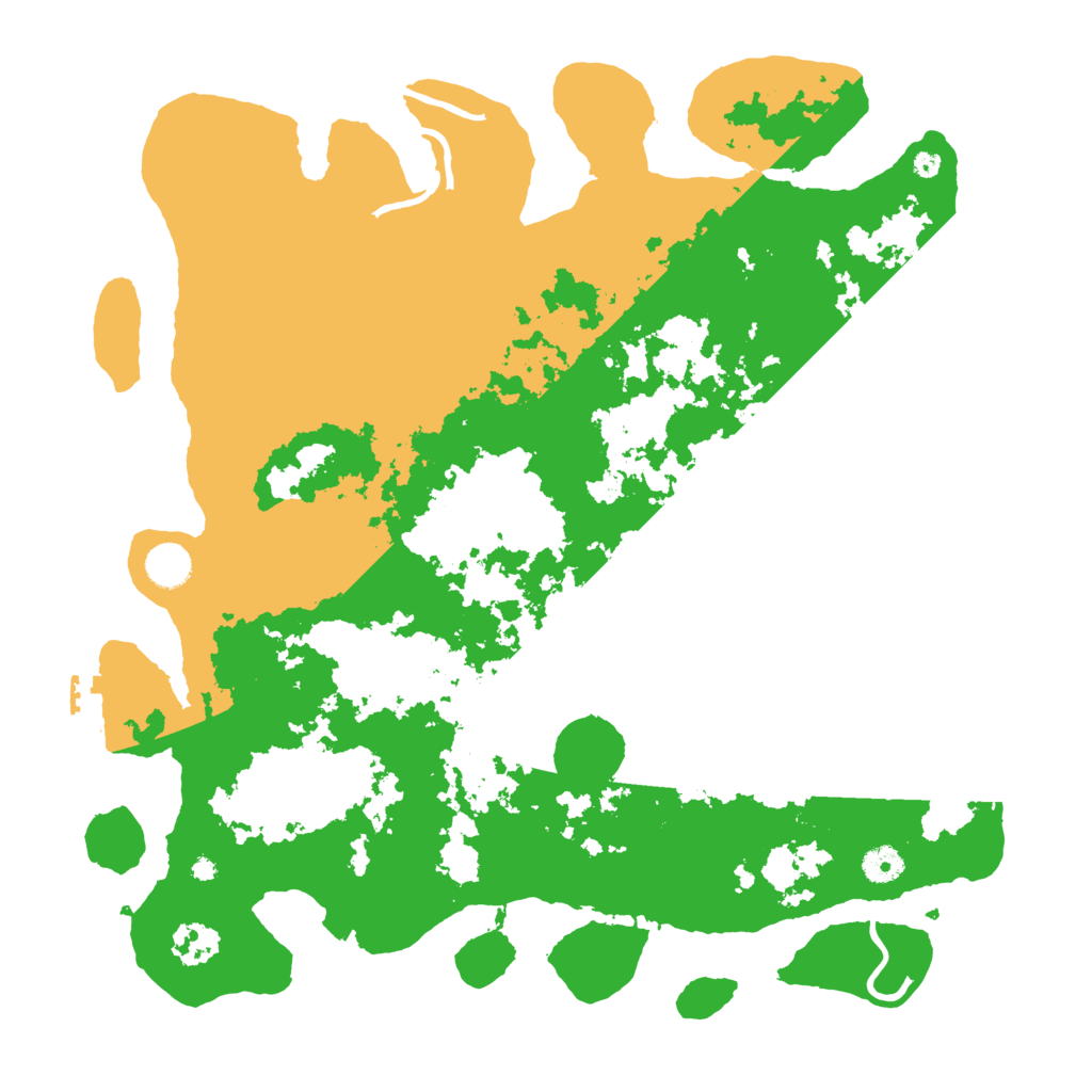 Biome Rust Map: Procedural Map, Size: 4250, Seed: 497086033