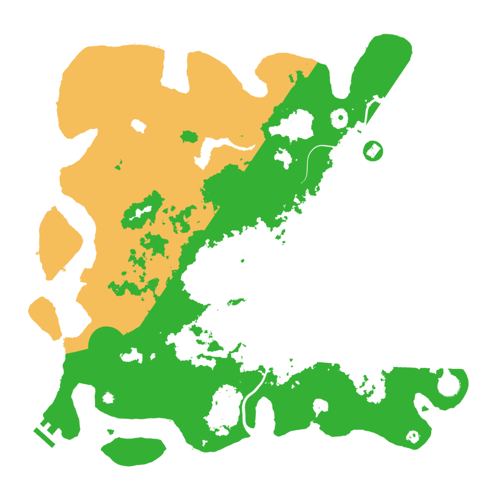 Biome Rust Map: Procedural Map, Size: 4000, Seed: 270531075