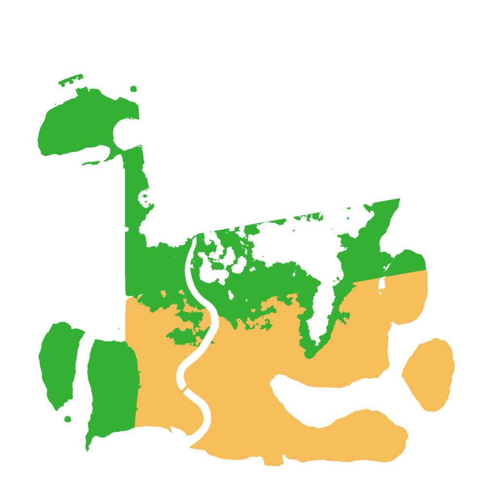 Biome Rust Map: Procedural Map, Size: 3000, Seed: 1531249423