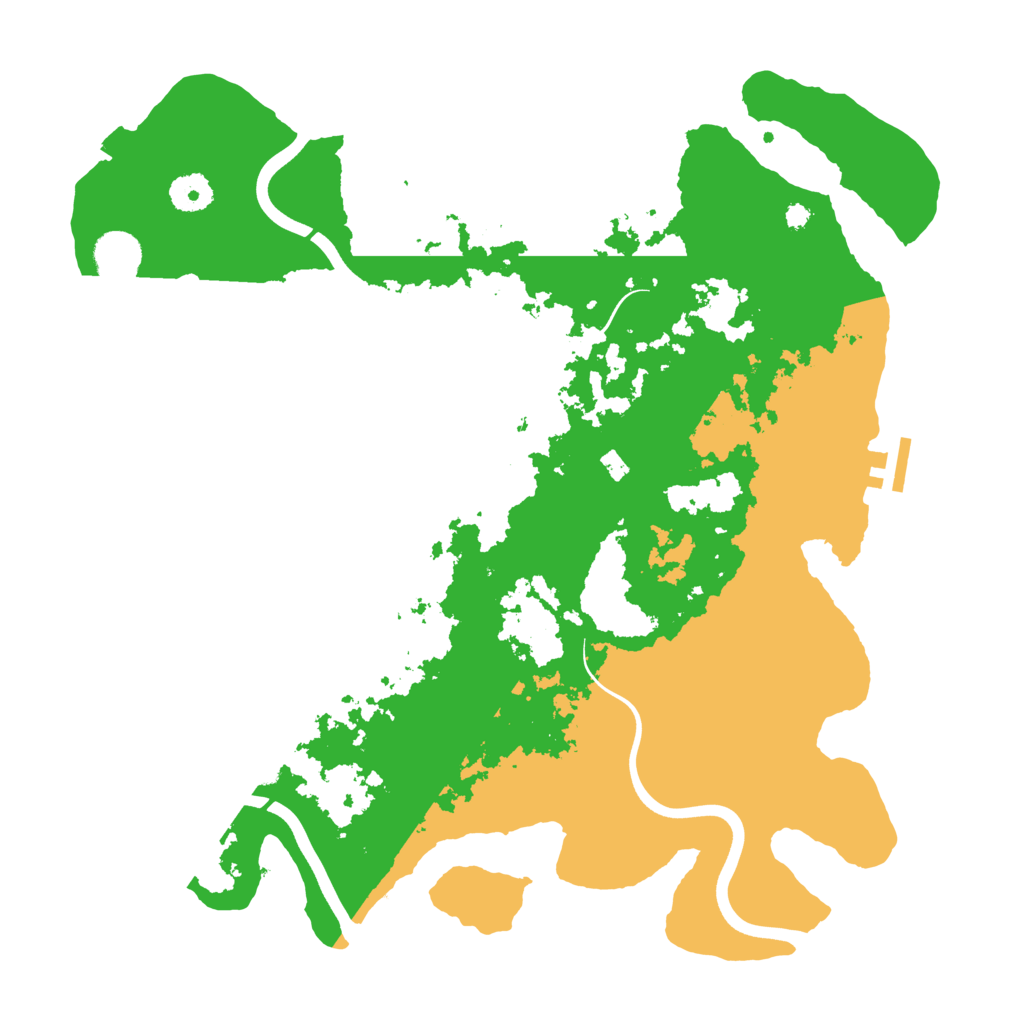 Biome Rust Map: Procedural Map, Size: 3800, Seed: 506748296
