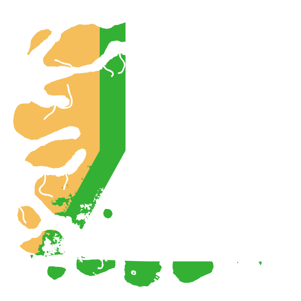 Biome Rust Map: Procedural Map, Size: 4500, Seed: 2000365