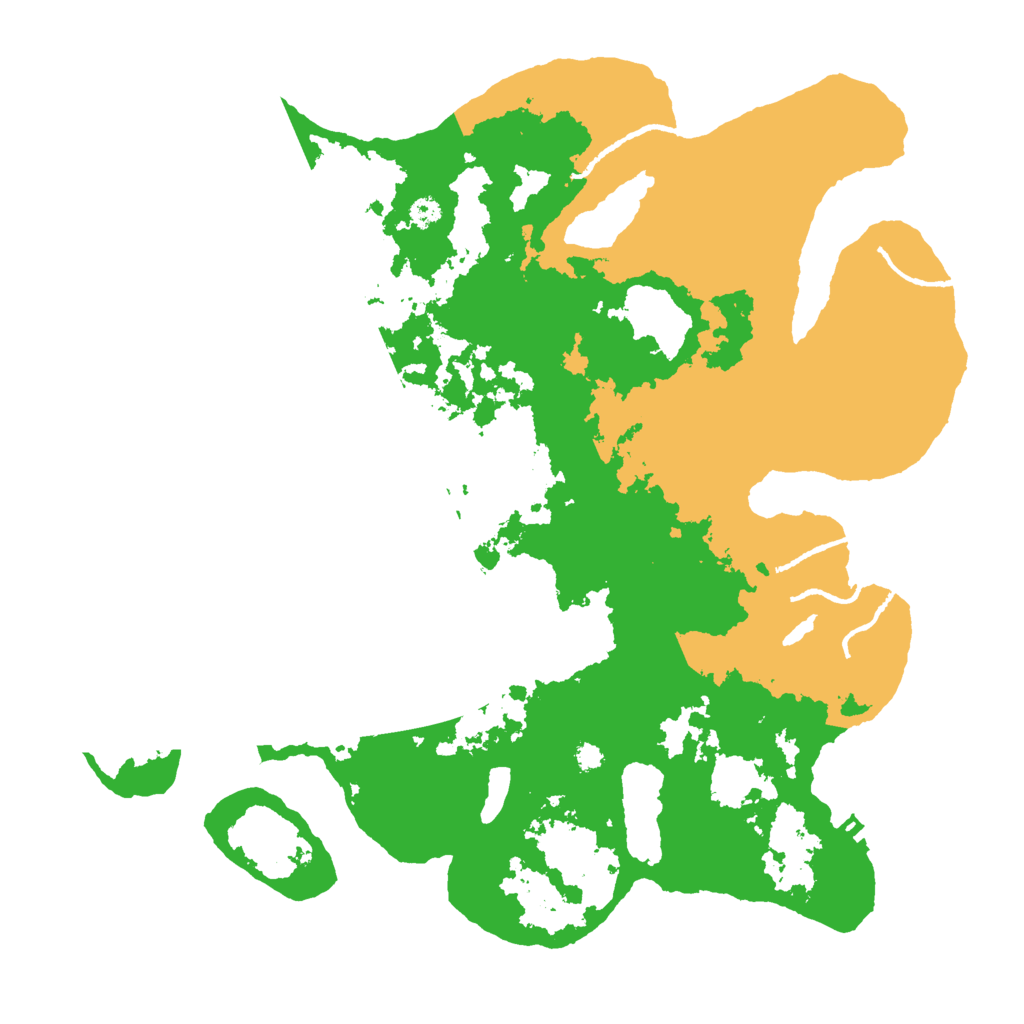 Biome Rust Map: Procedural Map, Size: 3500, Seed: 1124637824