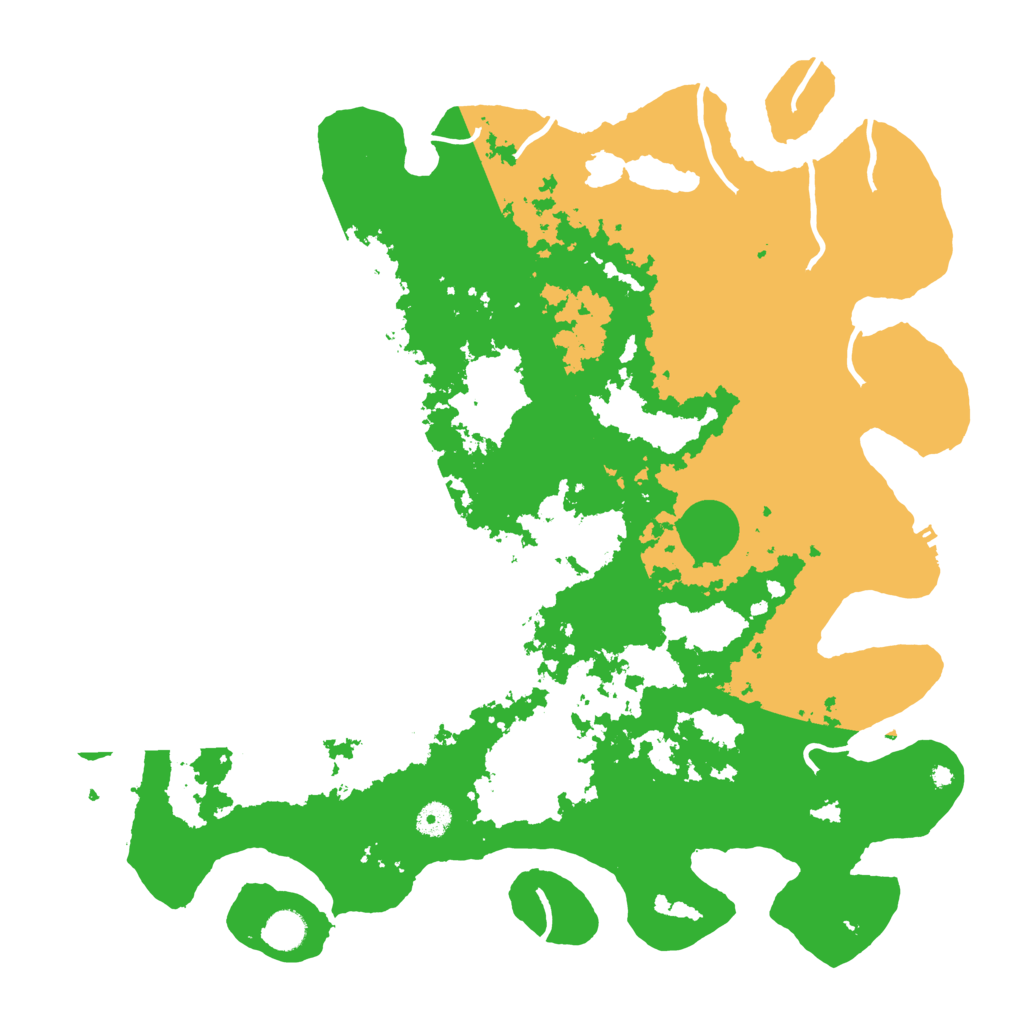 Biome Rust Map: Procedural Map, Size: 4500, Seed: 3221213