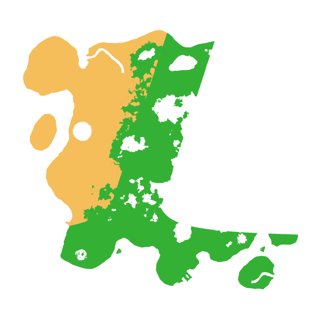 Biome Rust Map: Procedural Map, Size: 3000, Seed: 547030063