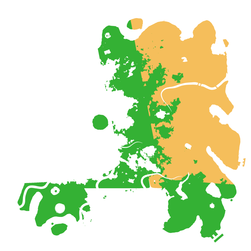 Biome Rust Map: Procedural Map, Size: 4500, Seed: 1715307