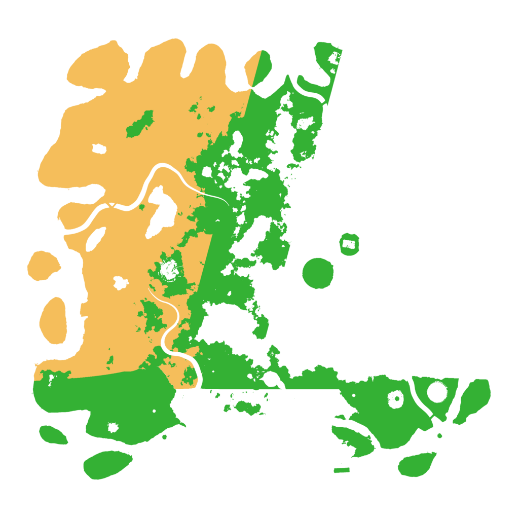 Biome Rust Map: Procedural Map, Size: 4500, Seed: 1555212929