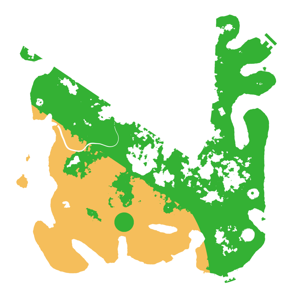 Biome Rust Map: Procedural Map, Size: 4000, Seed: 2340575