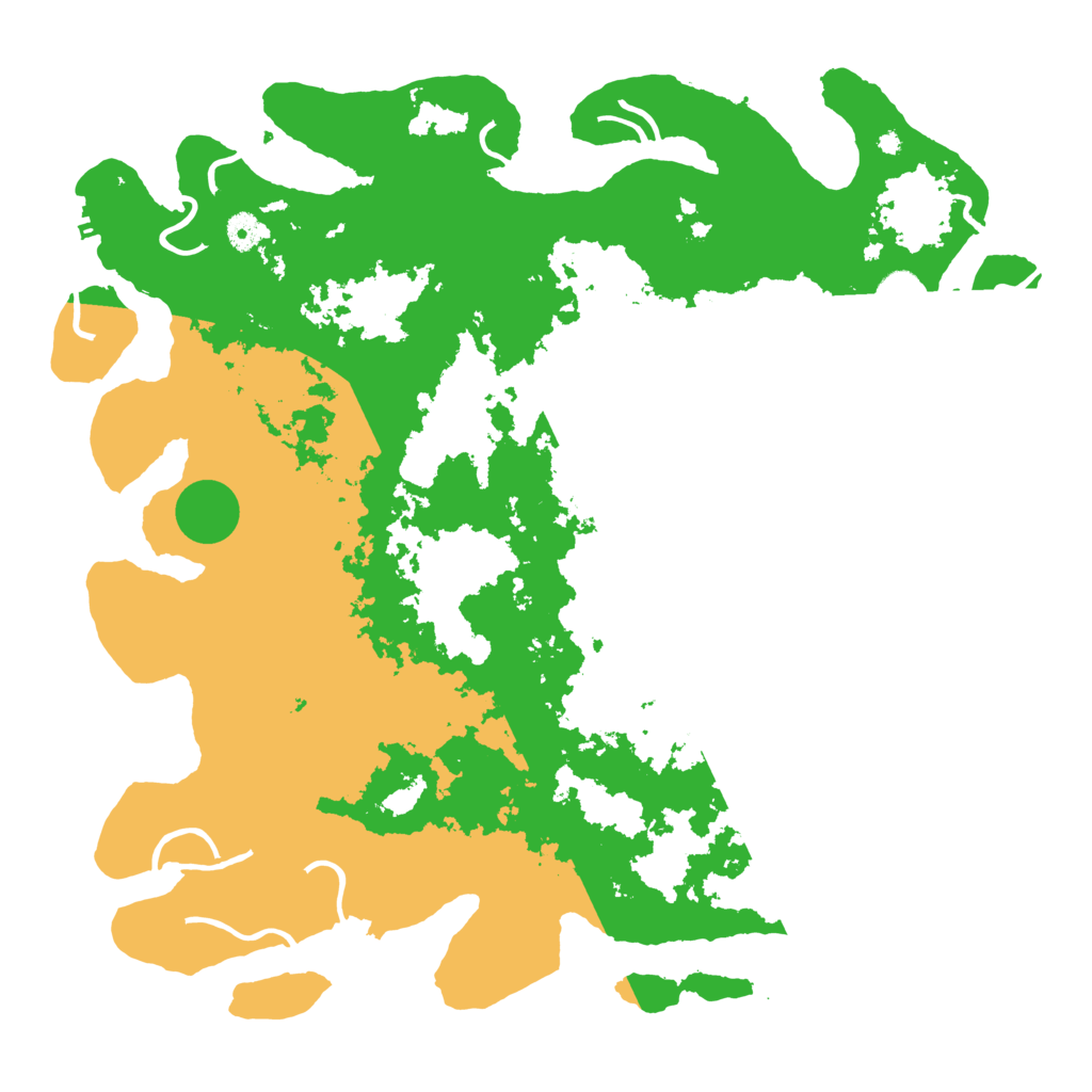 Biome Rust Map: Procedural Map, Size: 4500, Seed: 1814111741