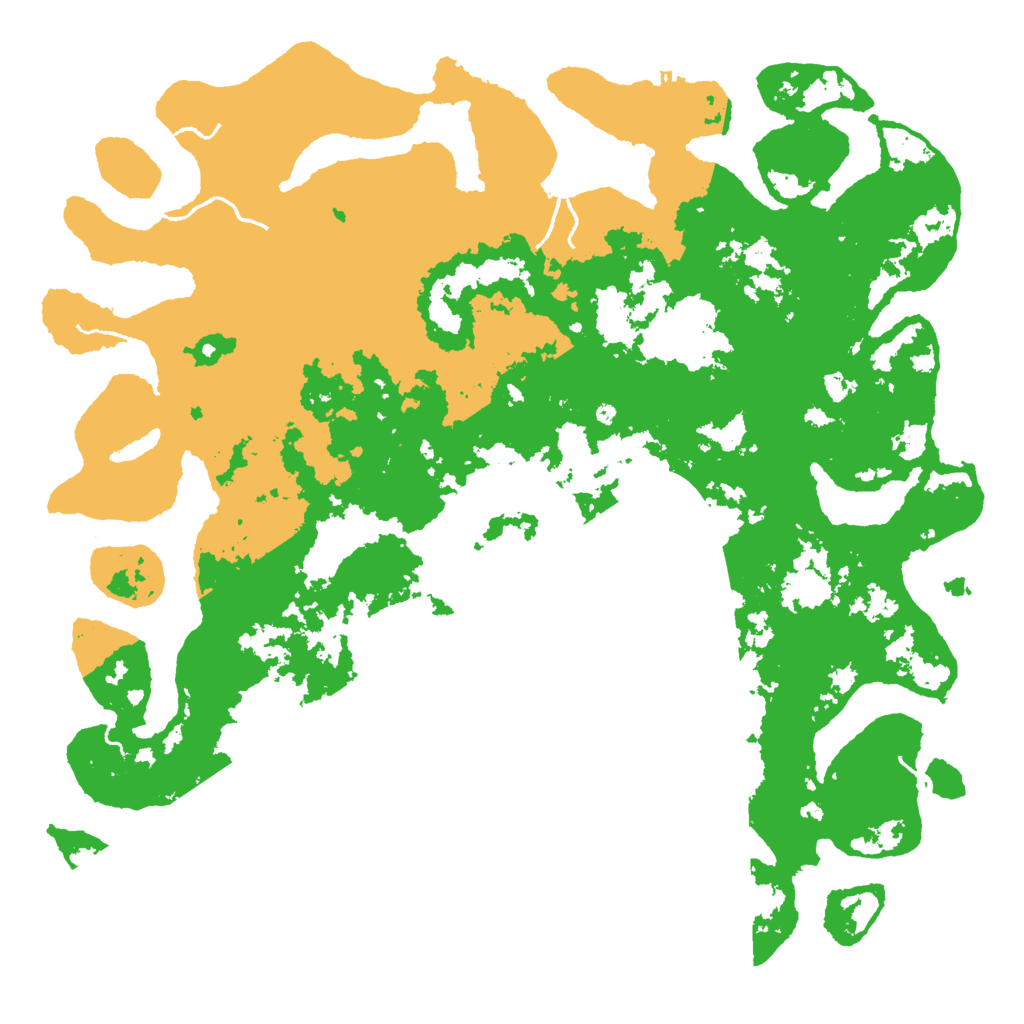 Biome Rust Map: Procedural Map, Size: 5350, Seed: 115032842