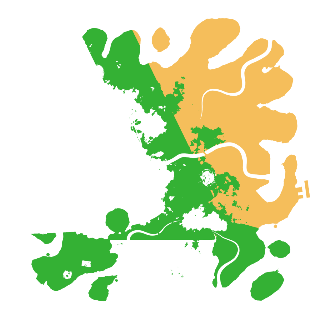 Biome Rust Map: Procedural Map, Size: 3750, Seed: 324