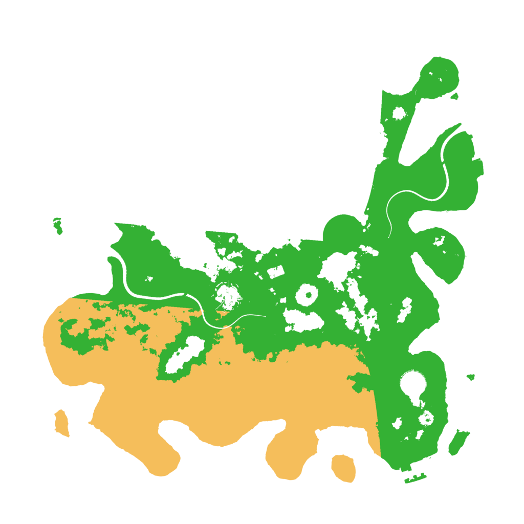 Biome Rust Map: Procedural Map, Size: 3590, Seed: 1234