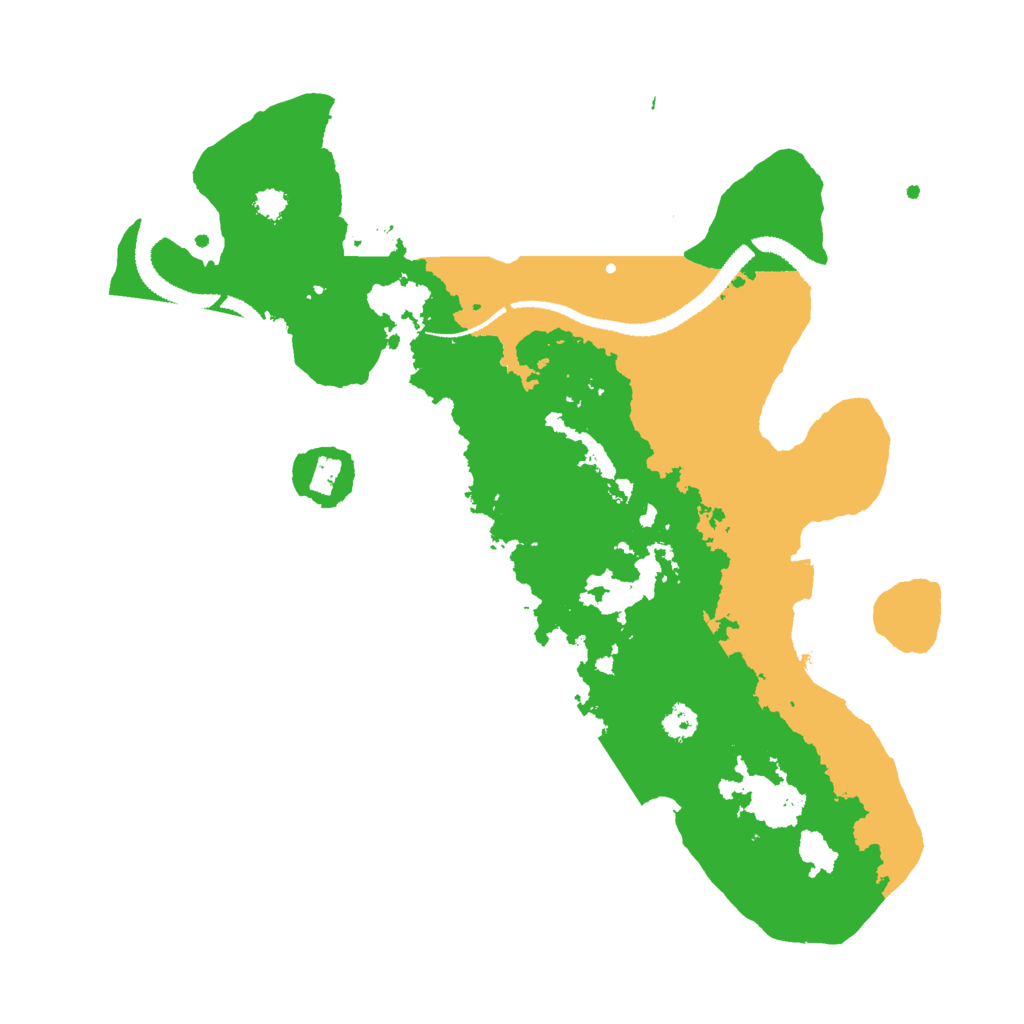 Biome Rust Map: Procedural Map, Size: 3000, Seed: 616676358