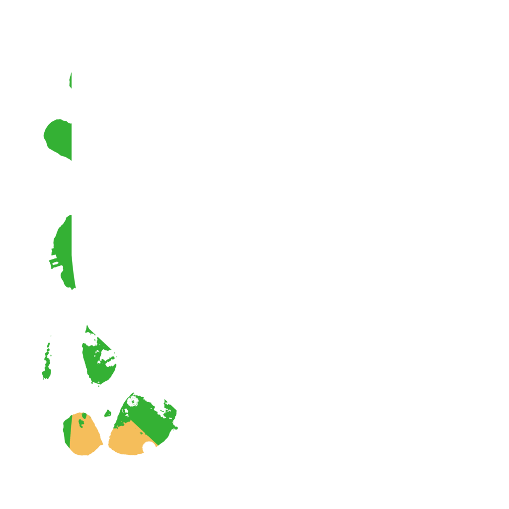 Biome Rust Map: Procedural Map, Size: 3500, Seed: 10677307