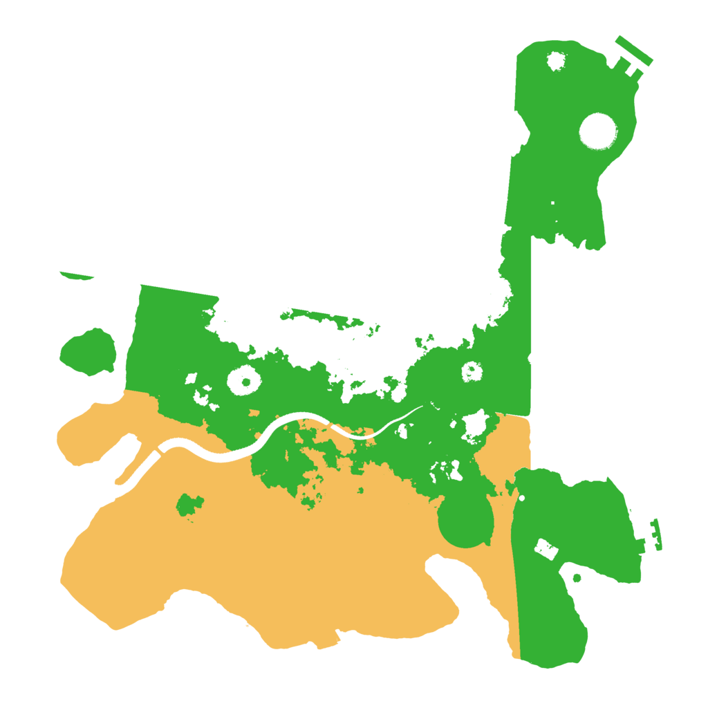 Biome Rust Map: Procedural Map, Size: 3400, Seed: 41