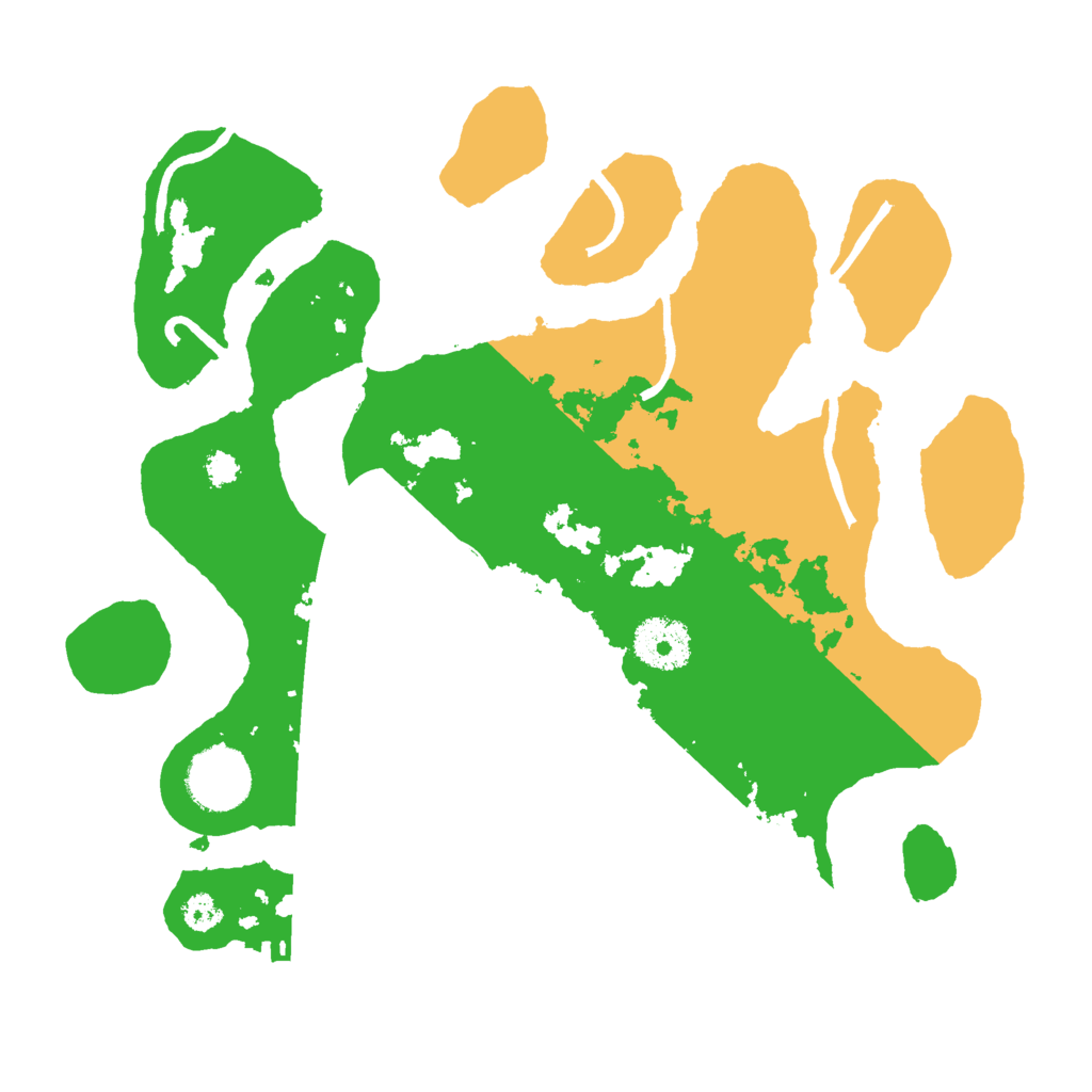 Biome Rust Map: Procedural Map, Size: 3000, Seed: 8647423