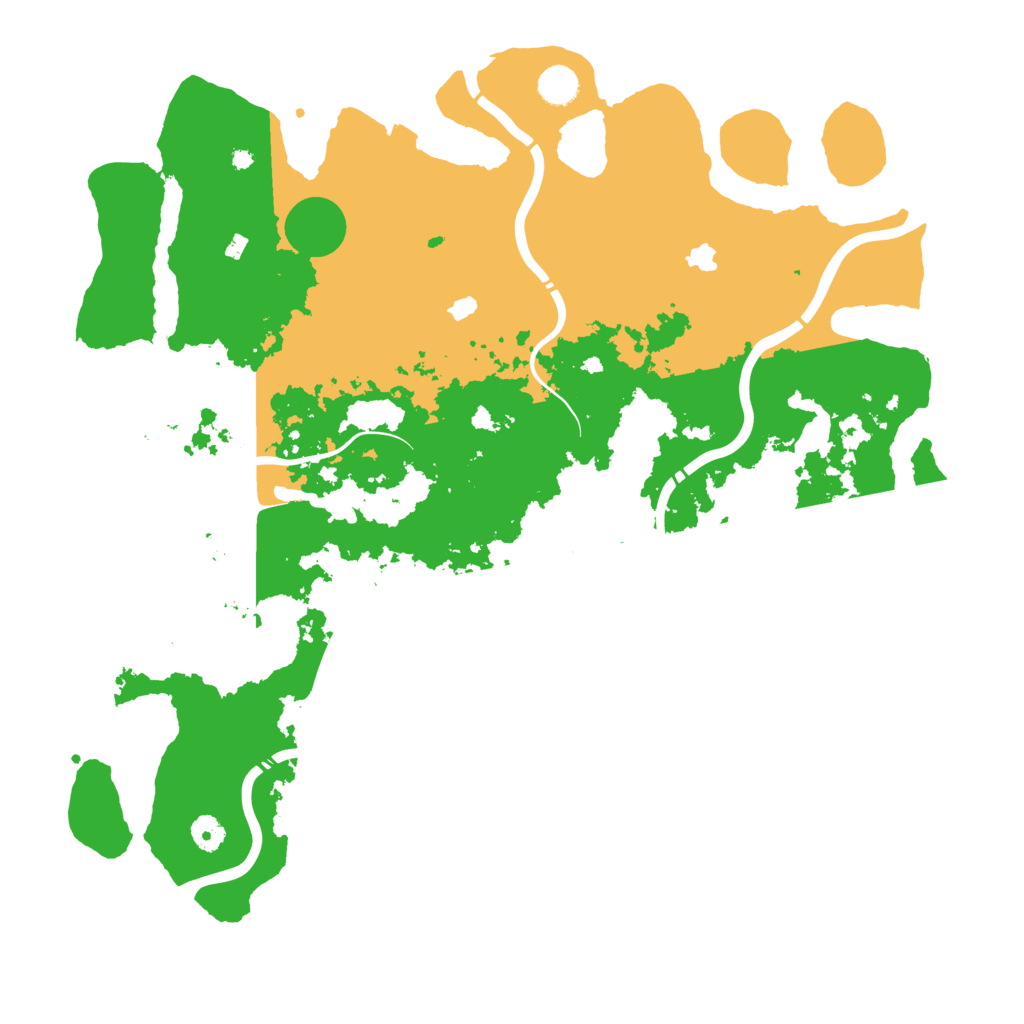 Biome Rust Map: Procedural Map, Size: 4500, Seed: 115533