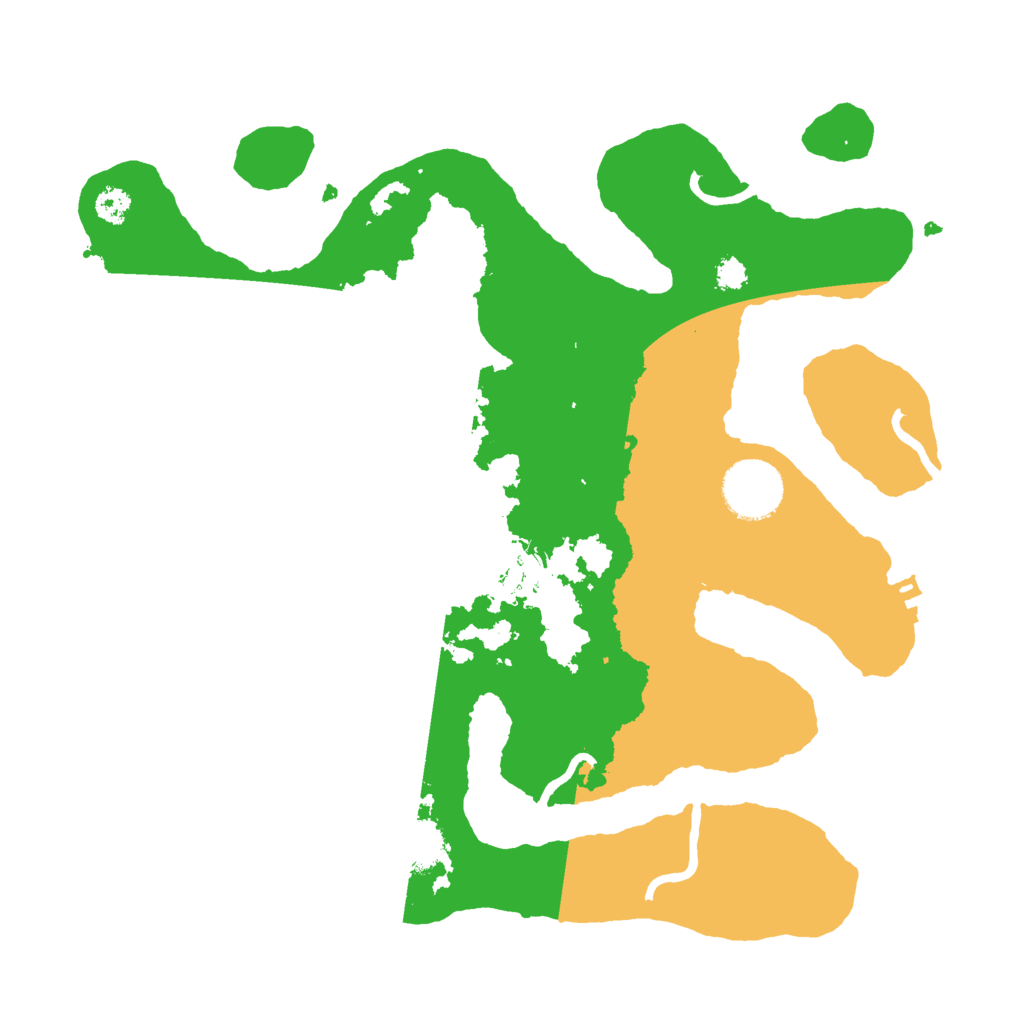 Biome Rust Map: Procedural Map, Size: 3000, Seed: 213712345