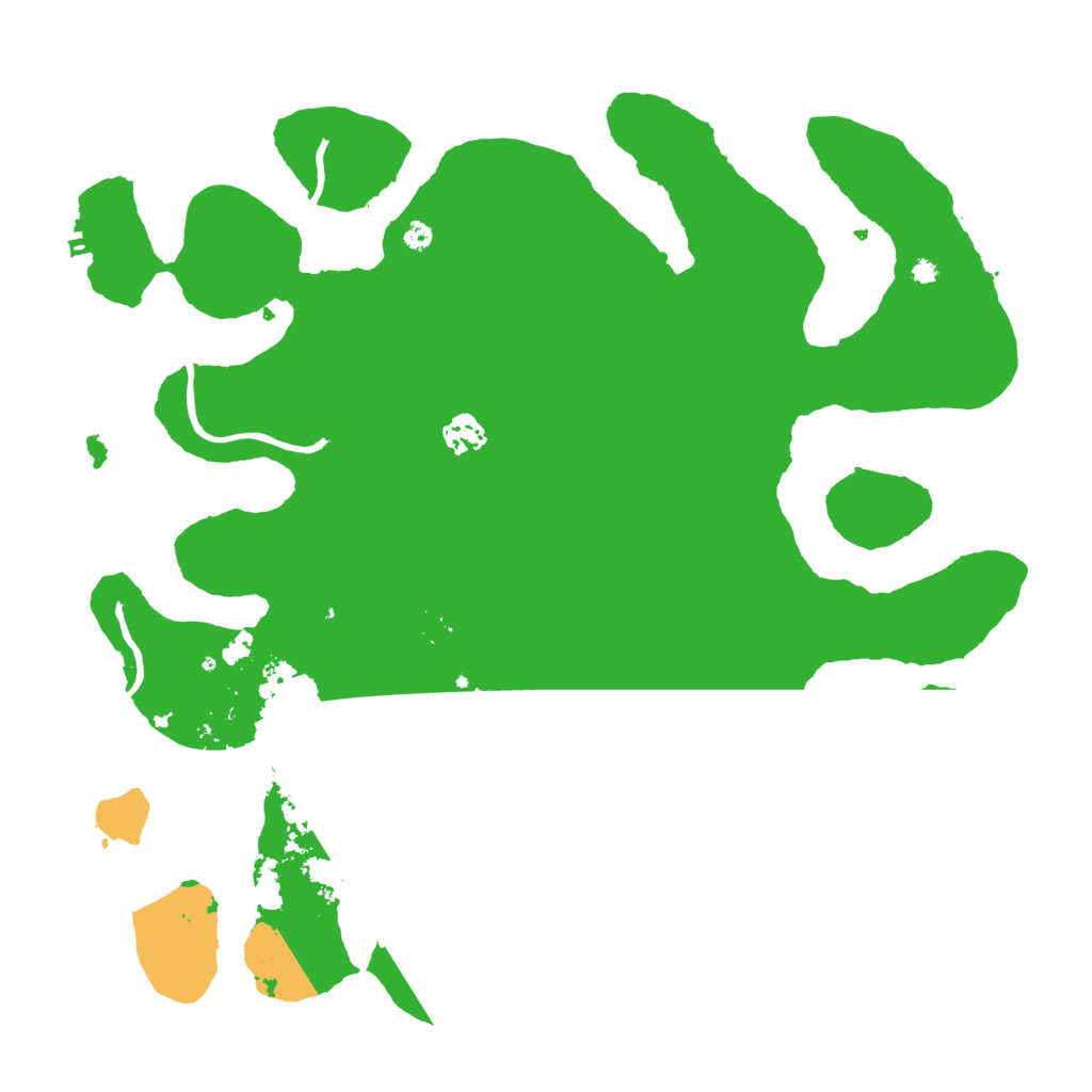 Biome Rust Map: Procedural Map, Size: 4001, Seed: 1212526655