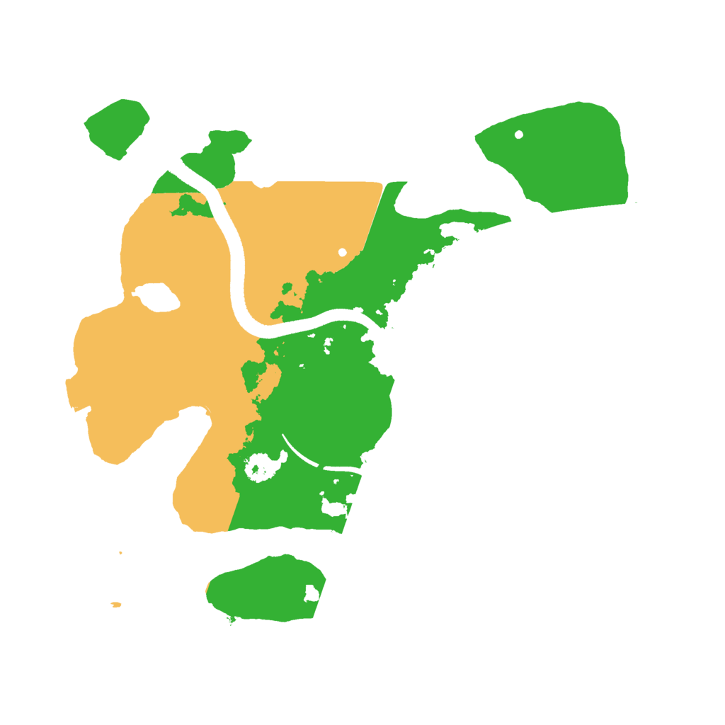 Biome Rust Map: Procedural Map, Size: 2530, Seed: 2403199