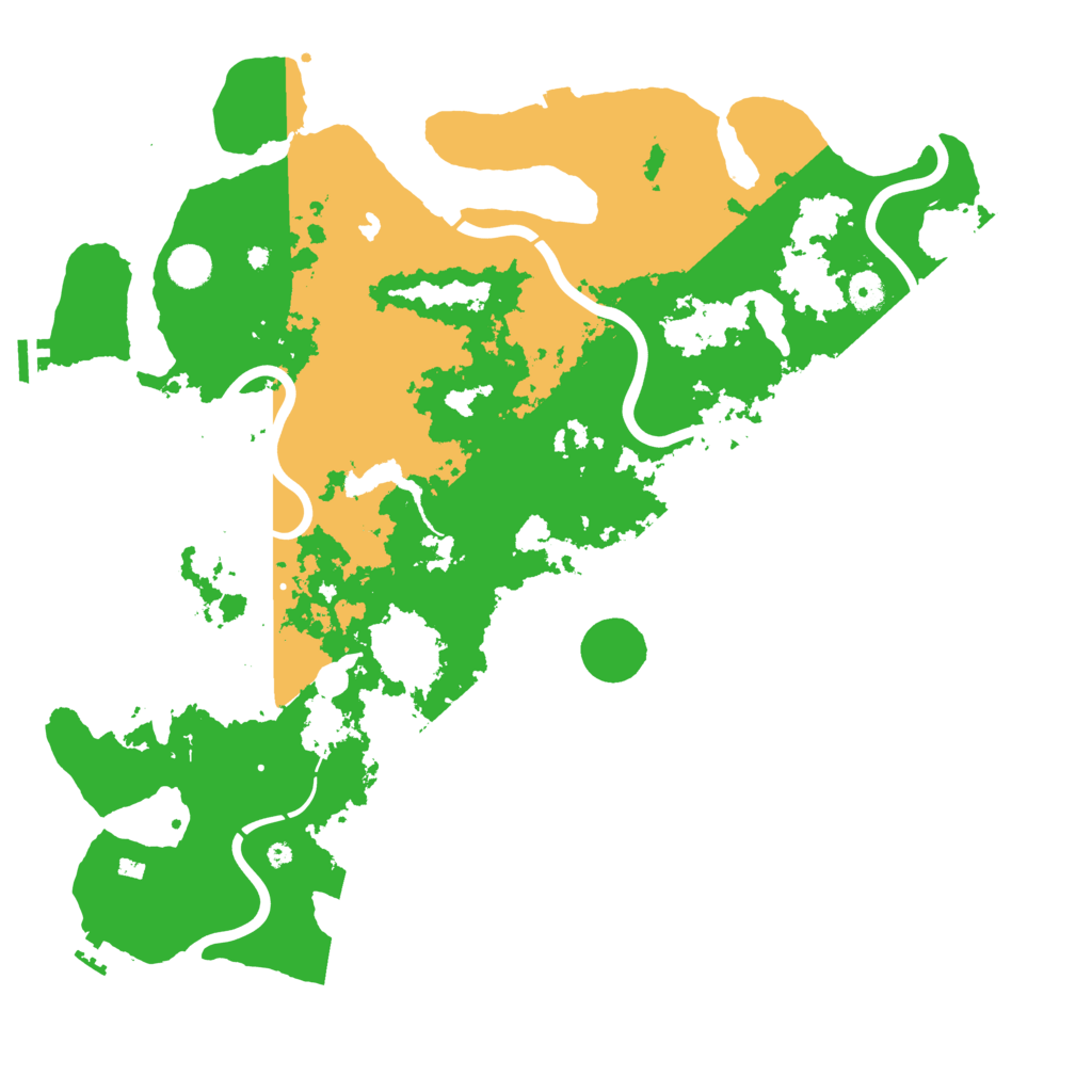 Biome Rust Map: Procedural Map, Size: 4500, Seed: 8546214