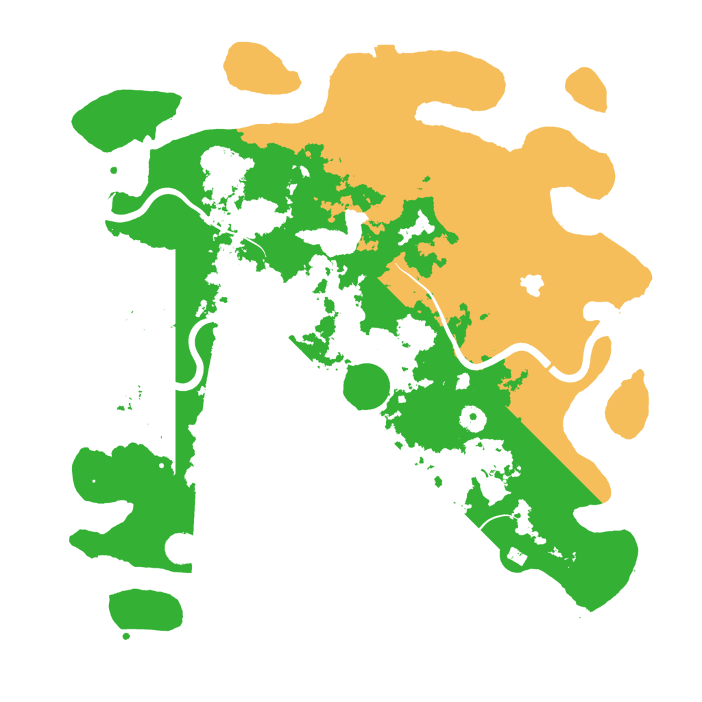 Biome Rust Map: Procedural Map, Size: 4000, Seed: 605072