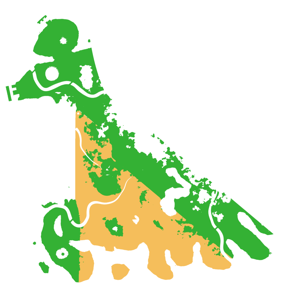 Biome Rust Map: Procedural Map, Size: 4000, Seed: 233342672