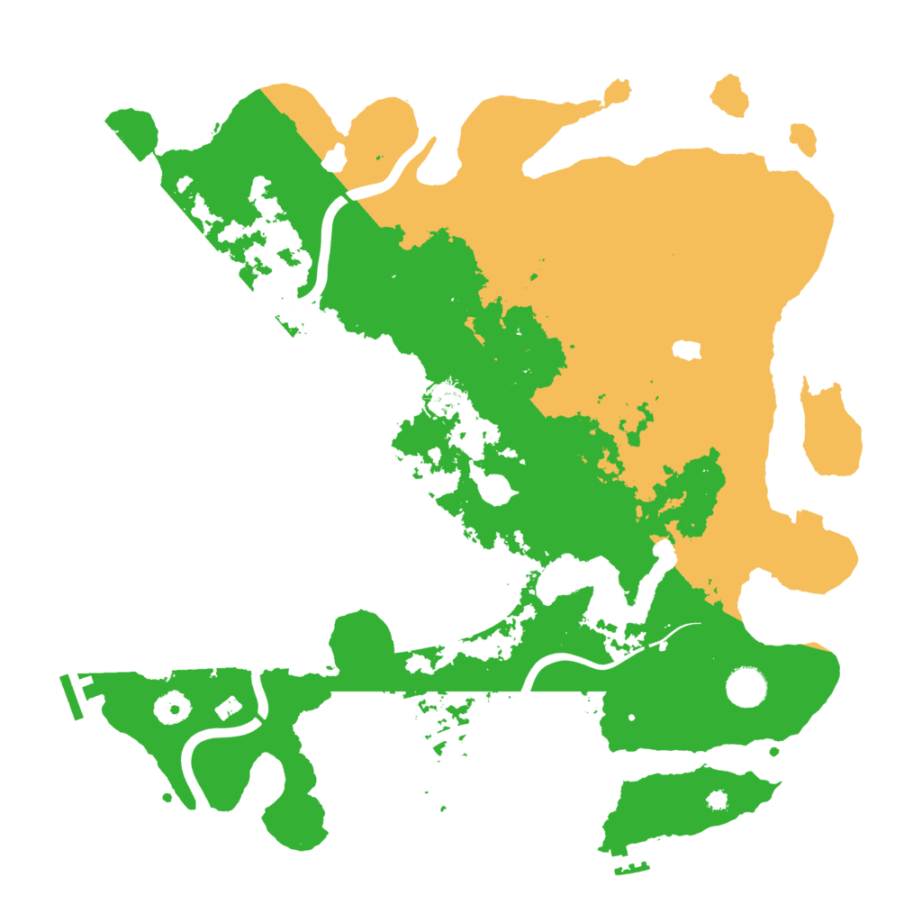 Biome Rust Map: Procedural Map, Size: 4000, Seed: 1564879