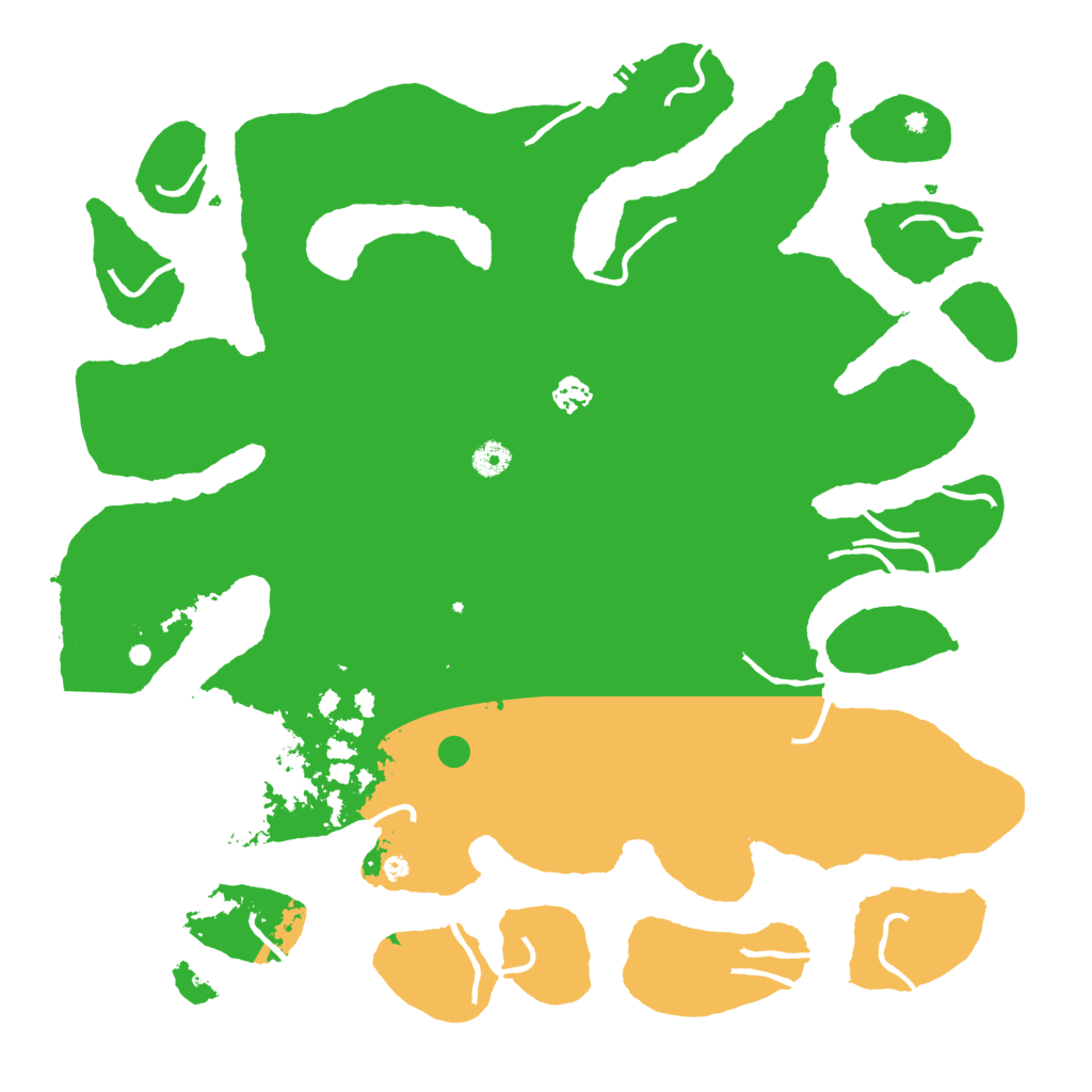 Biome Rust Map: Procedural Map, Size: 4500, Seed: 1849444036