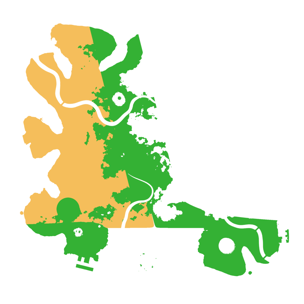 Biome Rust Map: Procedural Map, Size: 3500, Seed: 1606017838