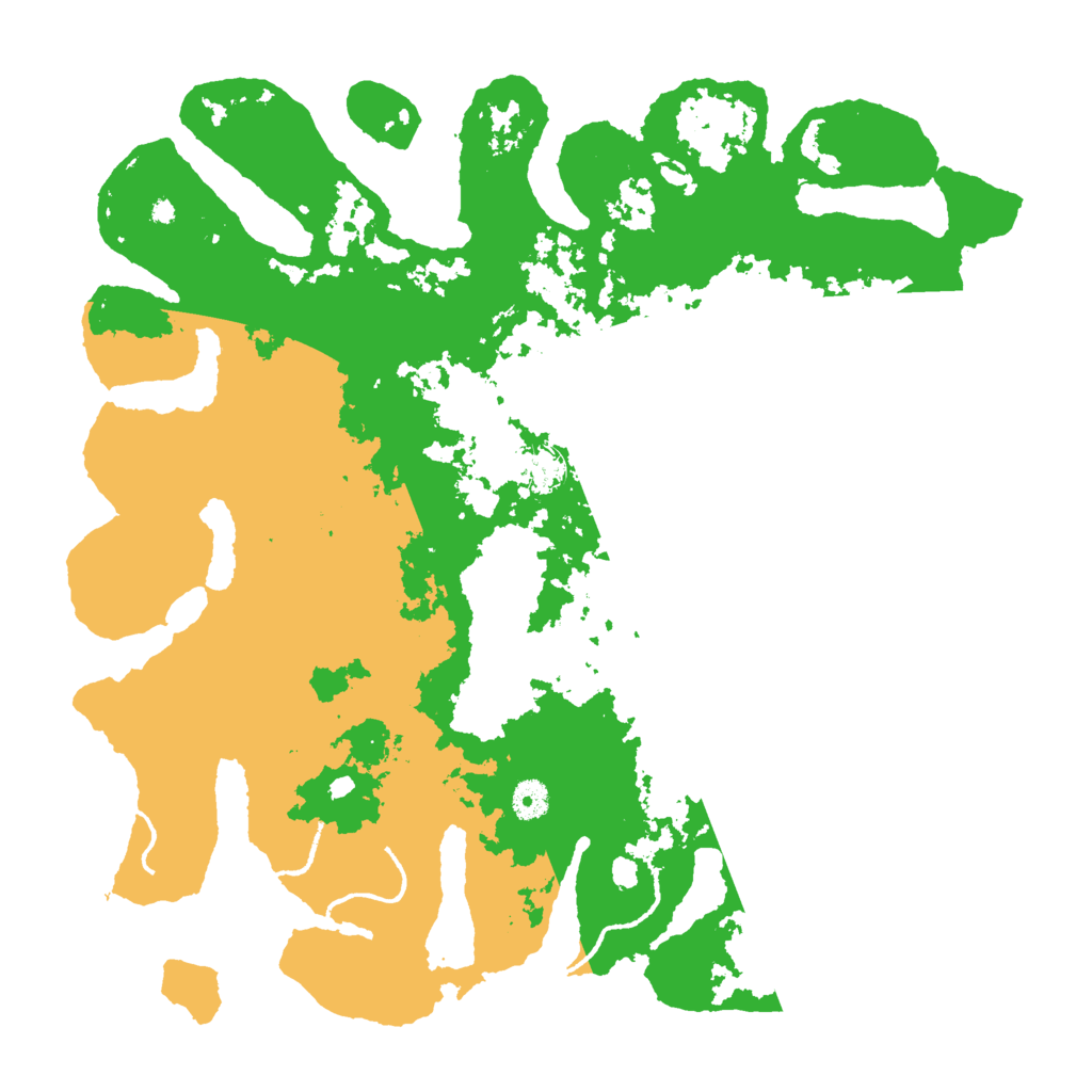 Biome Rust Map: Procedural Map, Size: 4250, Seed: 376665