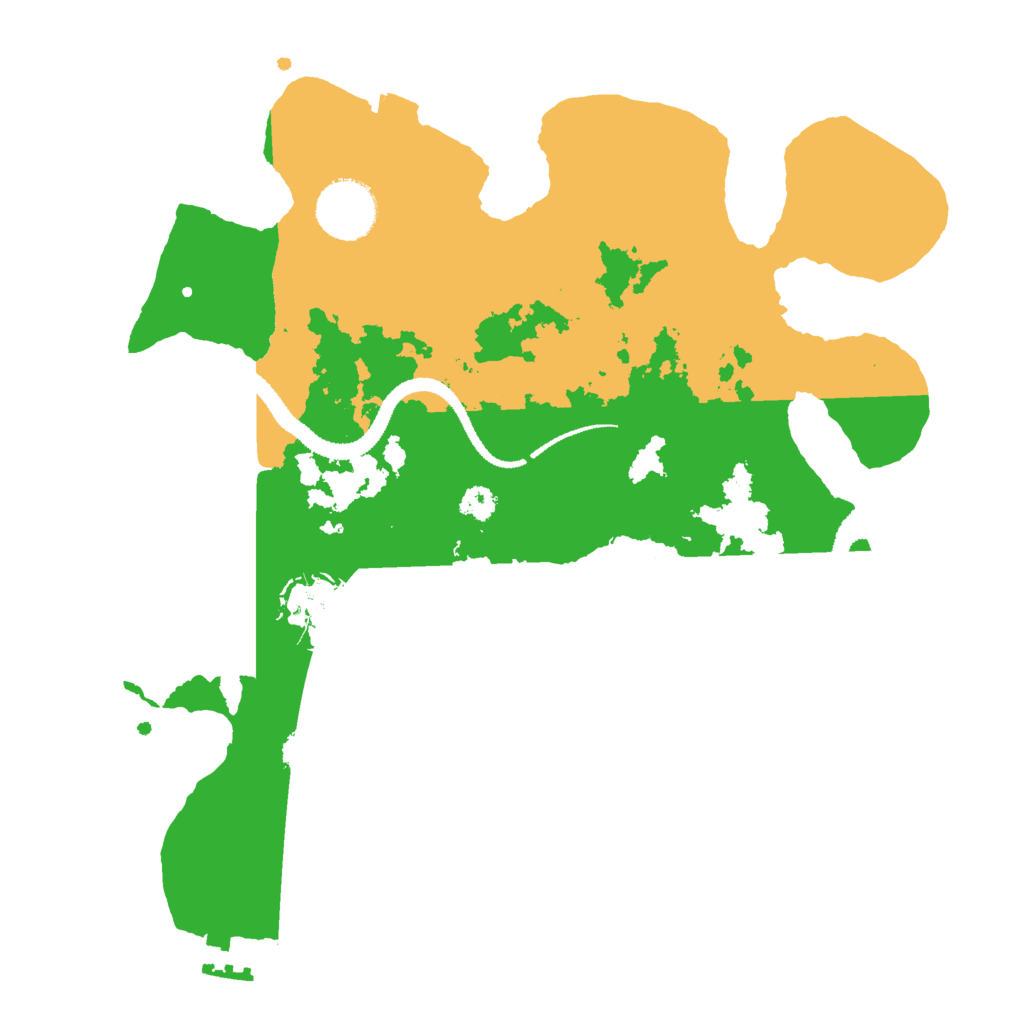Biome Rust Map: Procedural Map, Size: 3000, Seed: 1267574482
