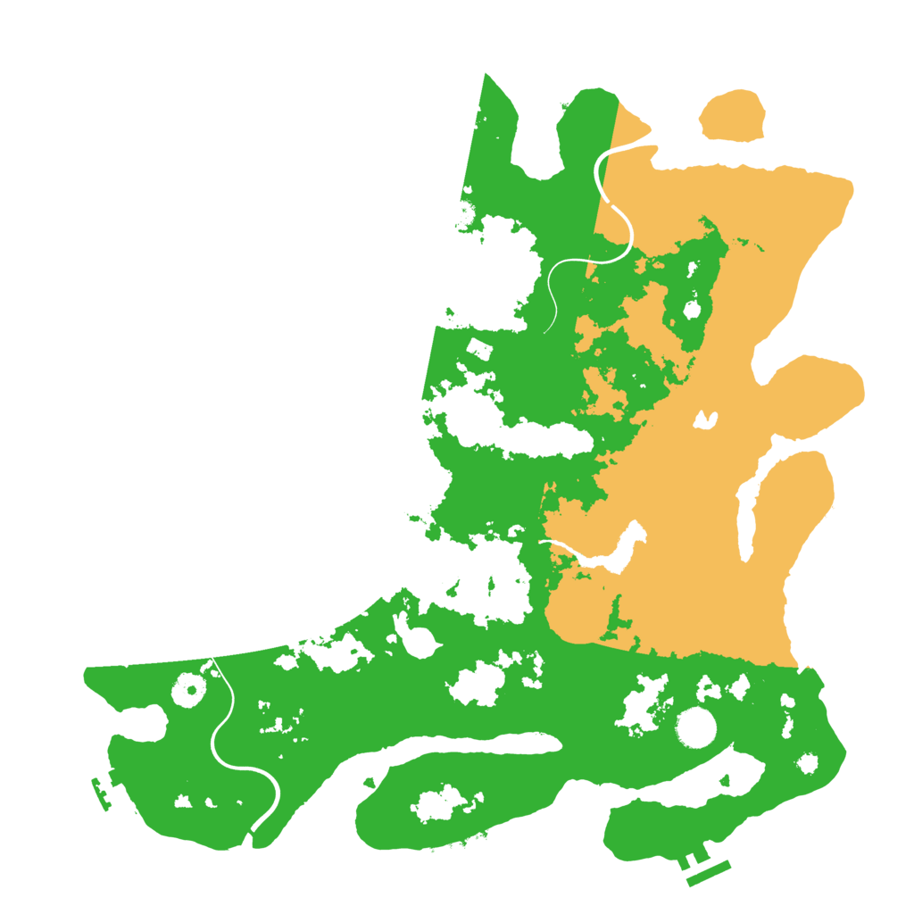 Biome Rust Map: Procedural Map, Size: 4000, Seed: 1971516289