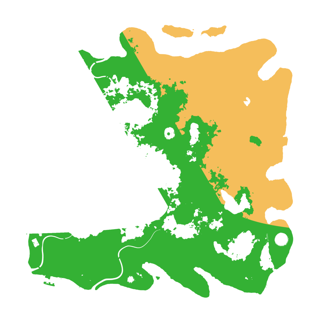 Biome Rust Map: Procedural Map, Size: 4250, Seed: 8563213