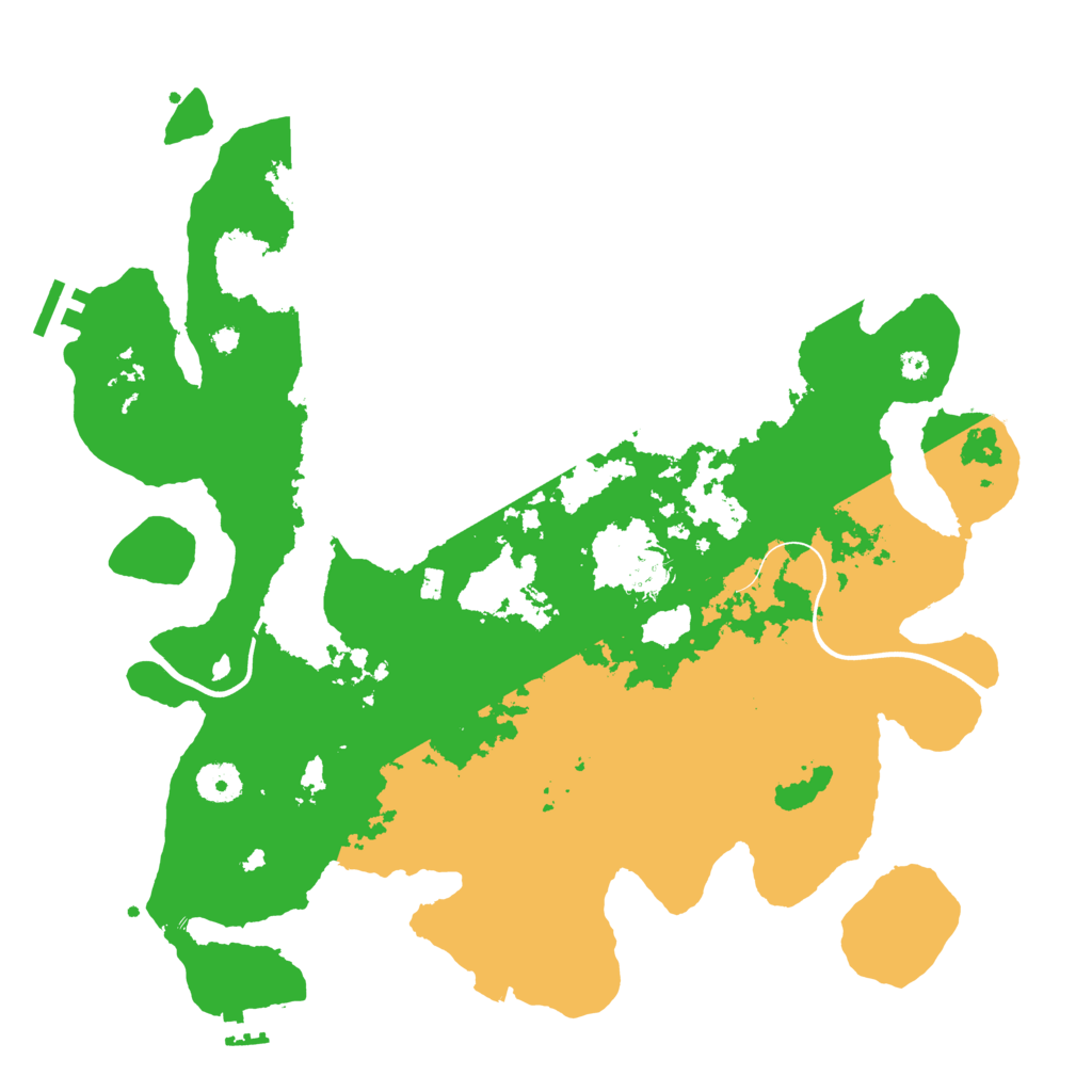 Biome Rust Map: Procedural Map, Size: 3800, Seed: 569869