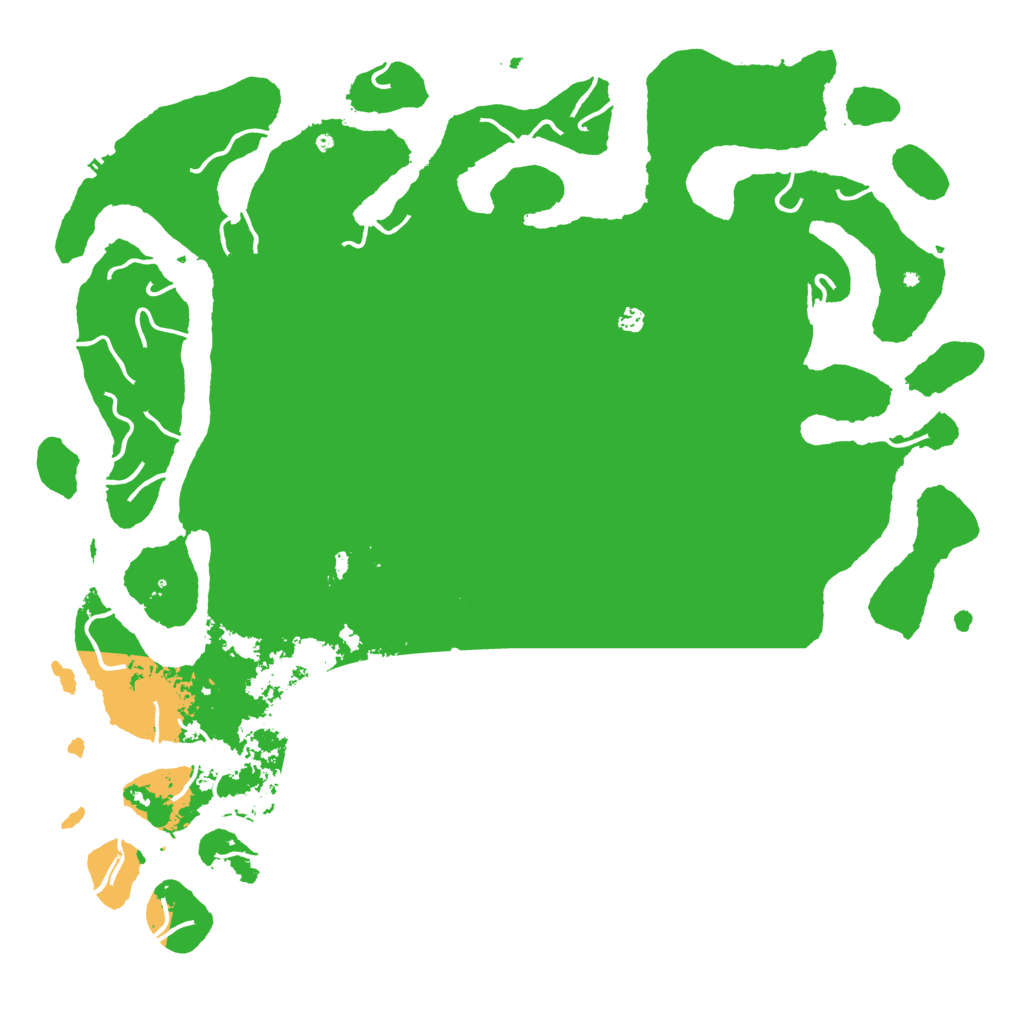 Biome Rust Map: Procedural Map, Size: 6000, Seed: 215115177