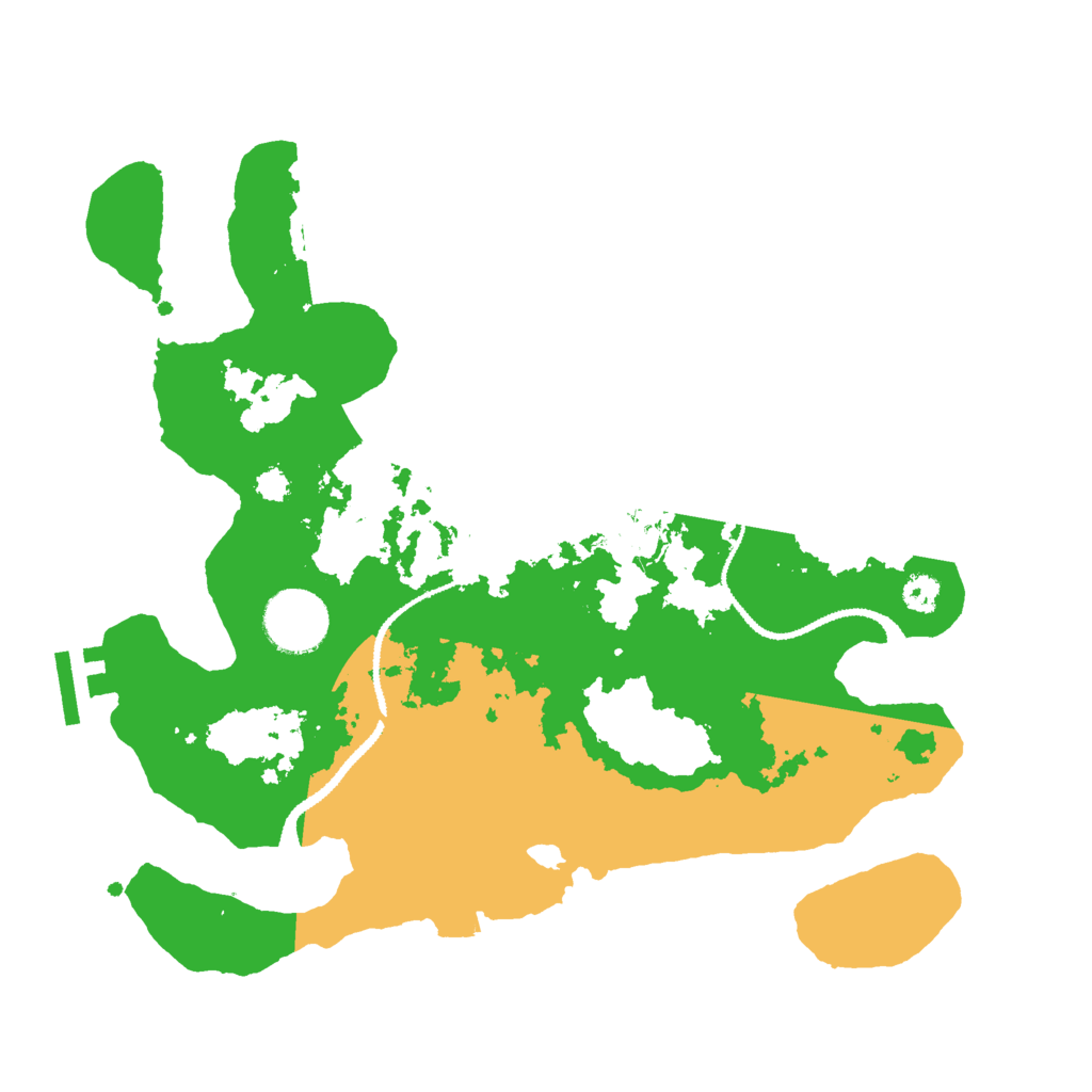 Biome Rust Map: Procedural Map, Size: 3000, Seed: 1877106240