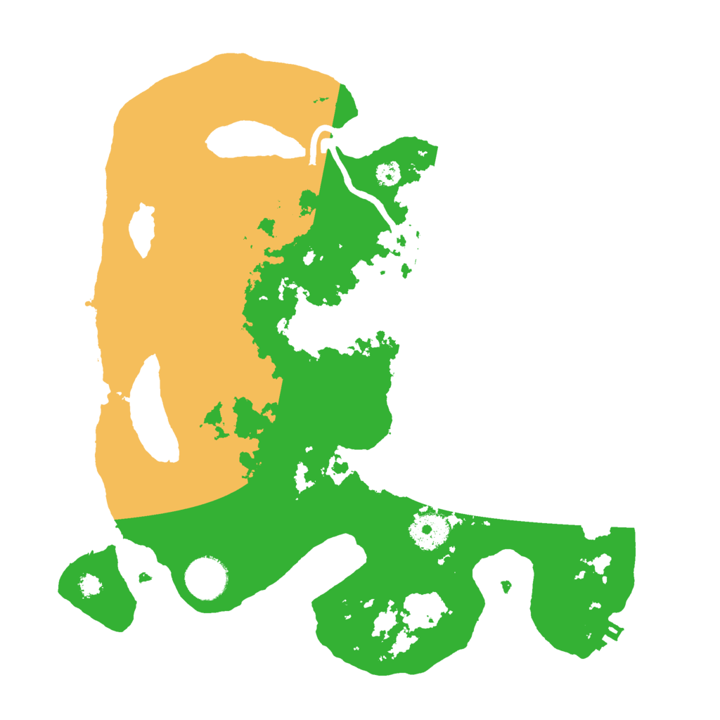 Biome Rust Map: Procedural Map, Size: 3000, Seed: 472679763