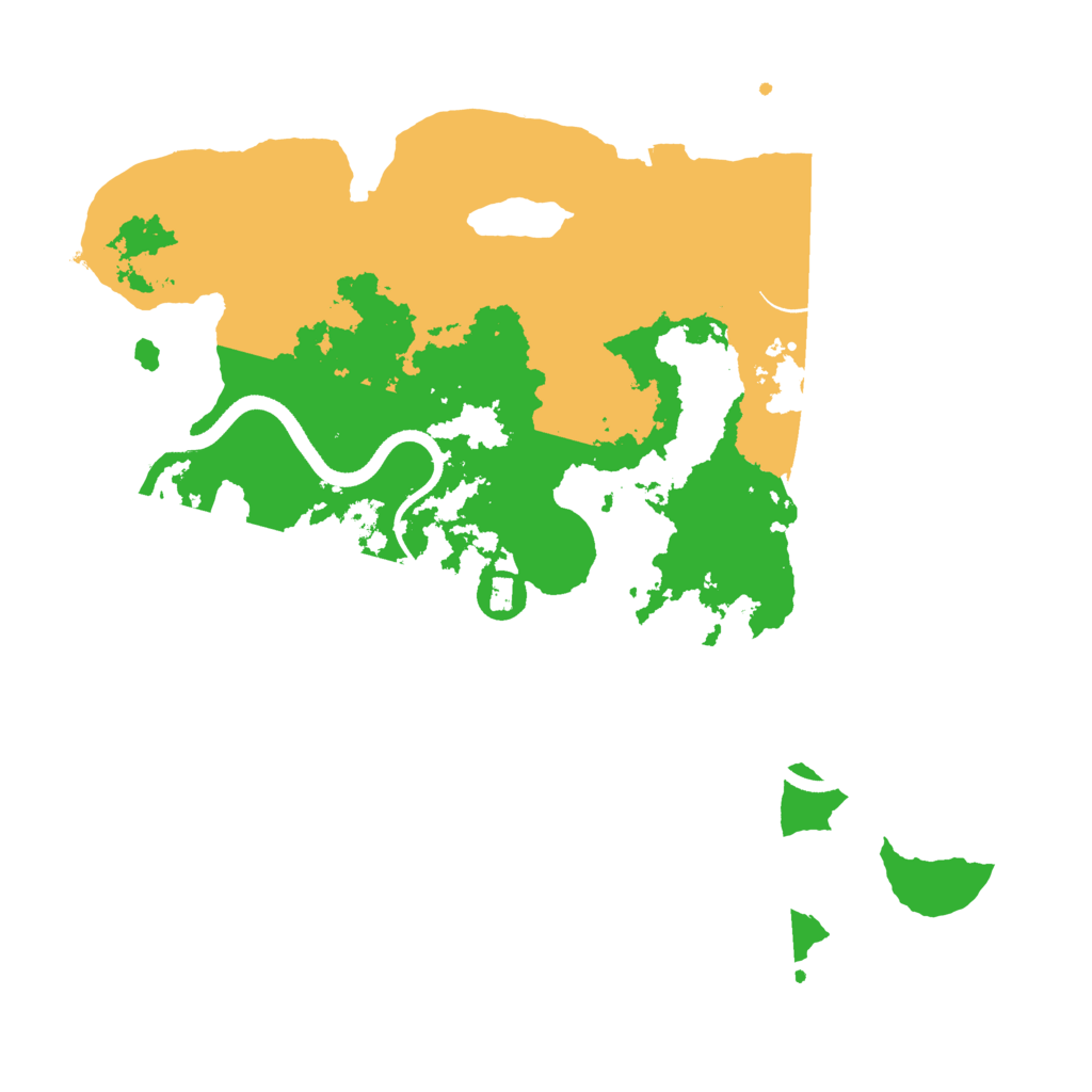 Biome Rust Map: Procedural Map, Size: 3500, Seed: 1907683499