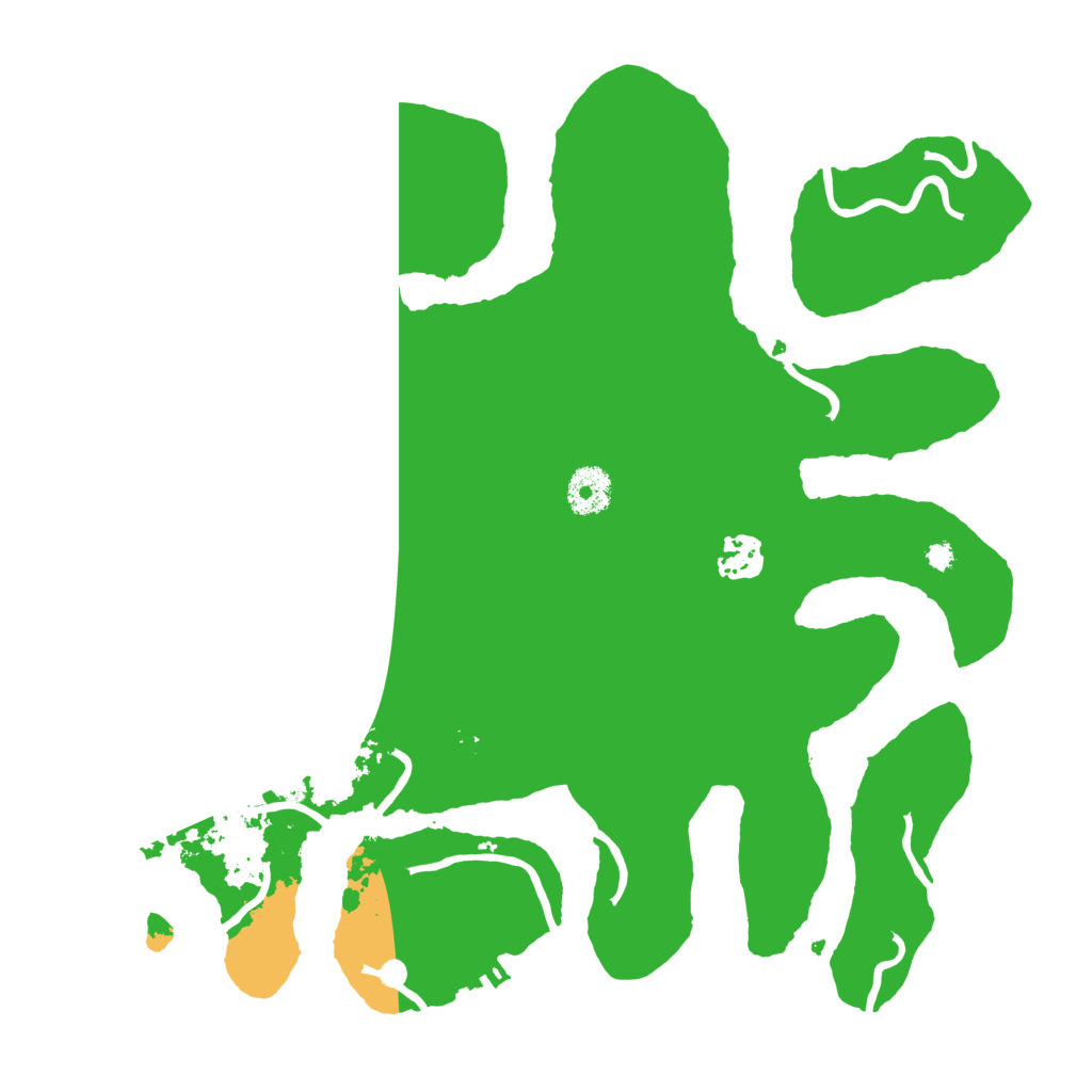 Biome Rust Map: Procedural Map, Size: 3500, Seed: 36045192