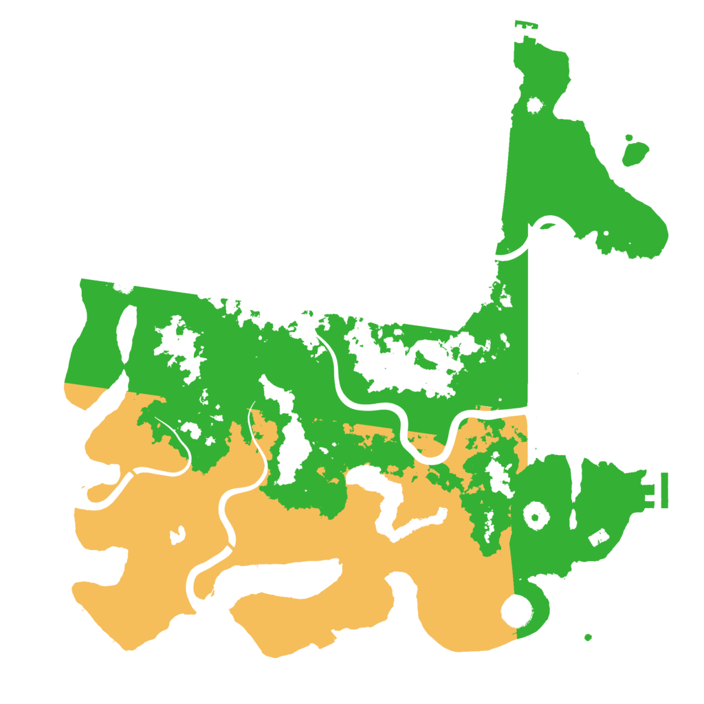 Biome Rust Map: Procedural Map, Size: 4000, Seed: 1662433493