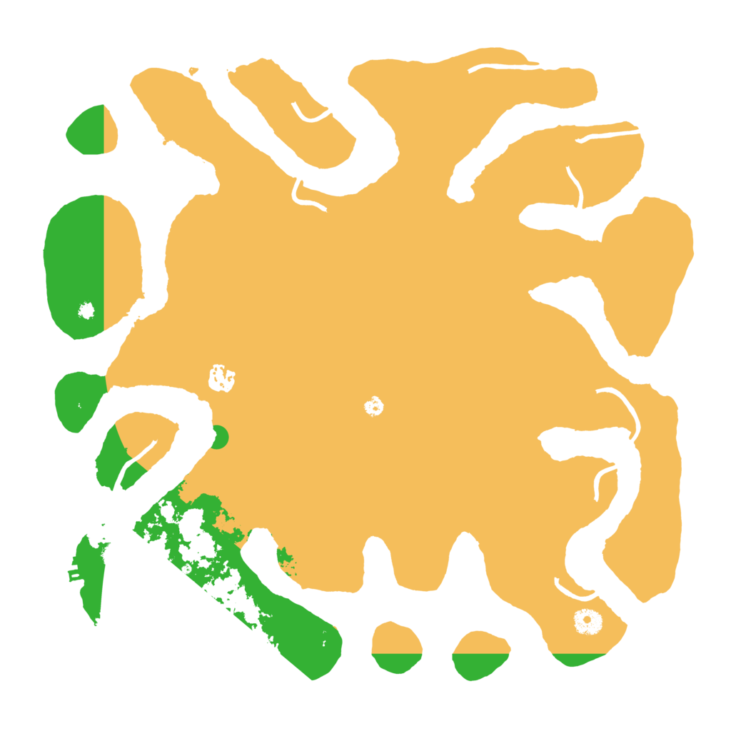 Biome Rust Map: Procedural Map, Size: 4000, Seed: 342053