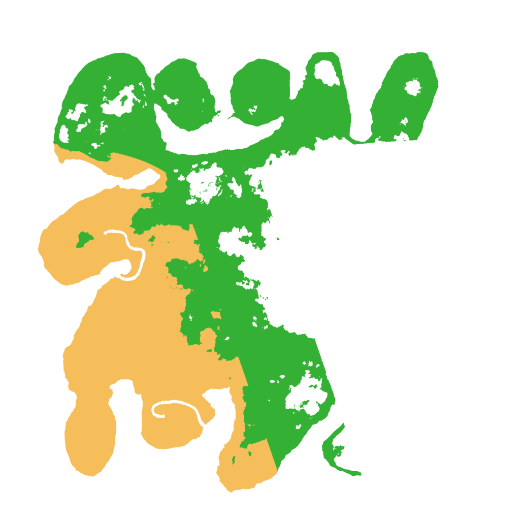 Biome Rust Map: Procedural Map, Size: 3000, Seed: 4201738