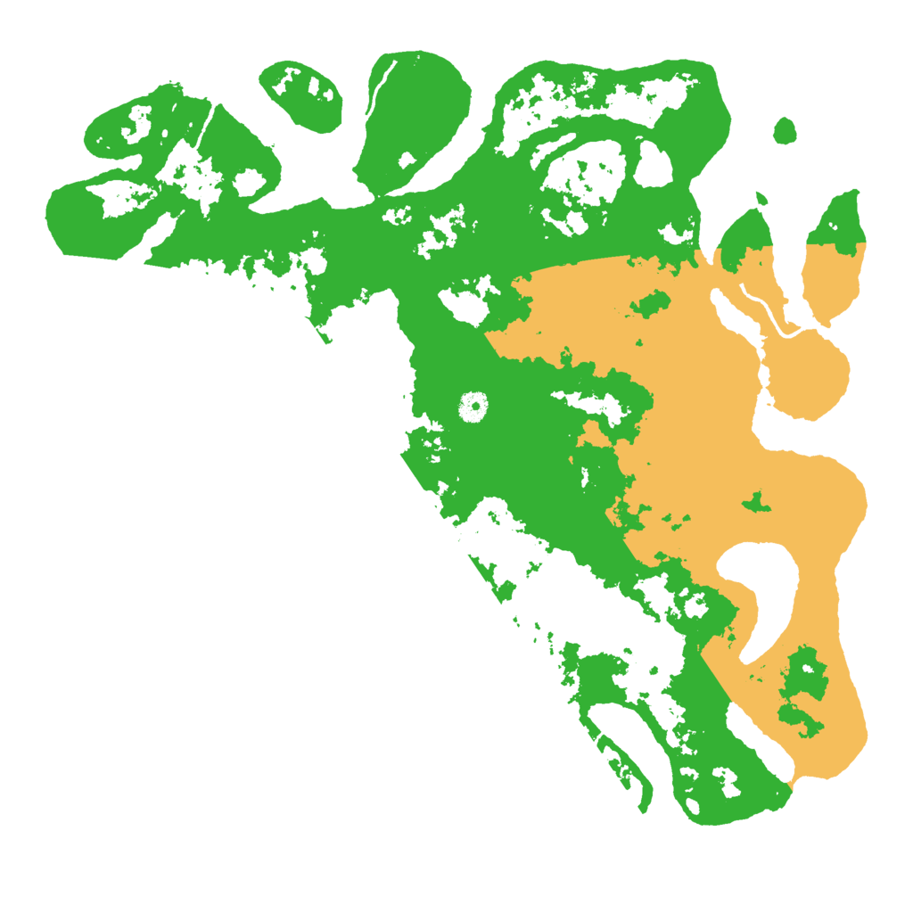Biome Rust Map: Procedural Map, Size: 4500, Seed: 1602