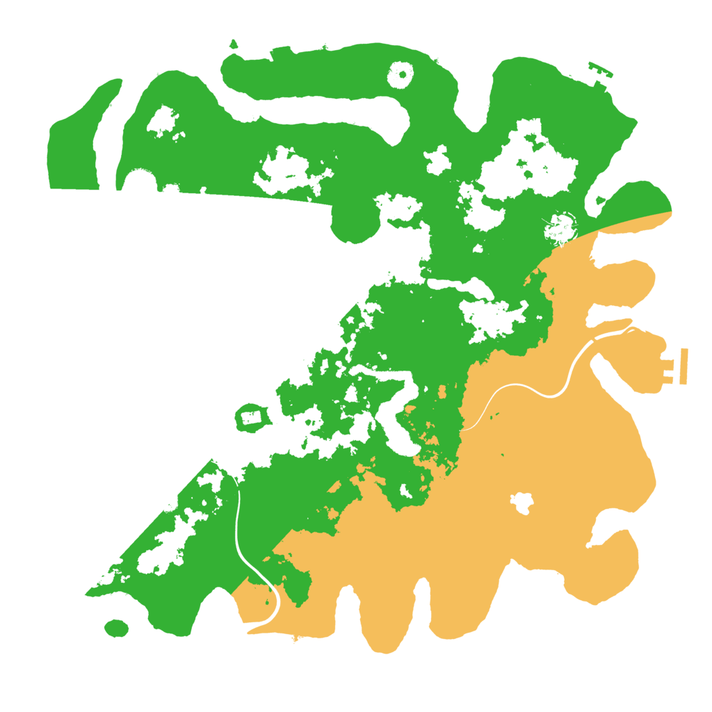 Biome Rust Map: Procedural Map, Size: 4000, Seed: 1248971219