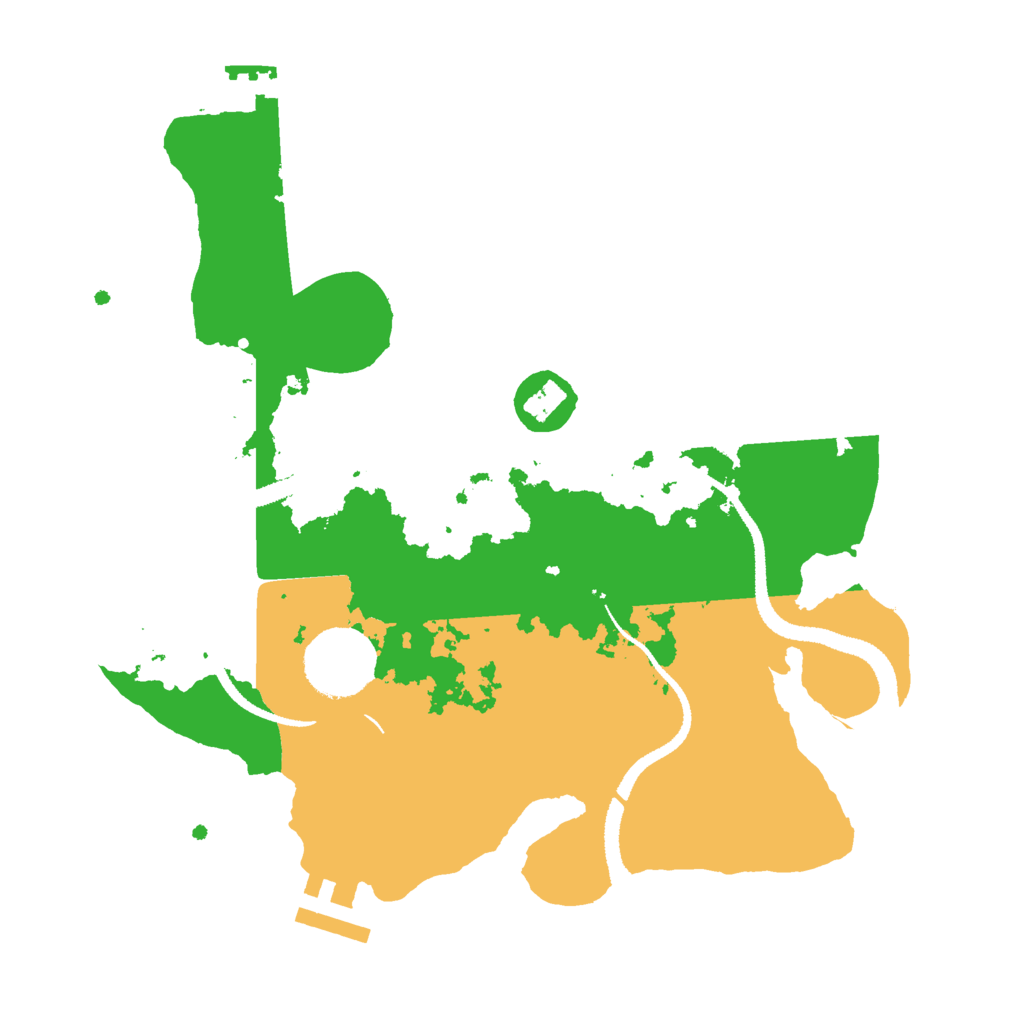 Biome Rust Map: Procedural Map, Size: 2750, Seed: 1300504907