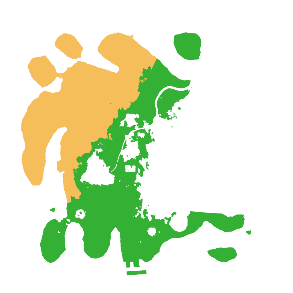 Biome Rust Map: Procedural Map, Size: 3000, Seed: 56562424