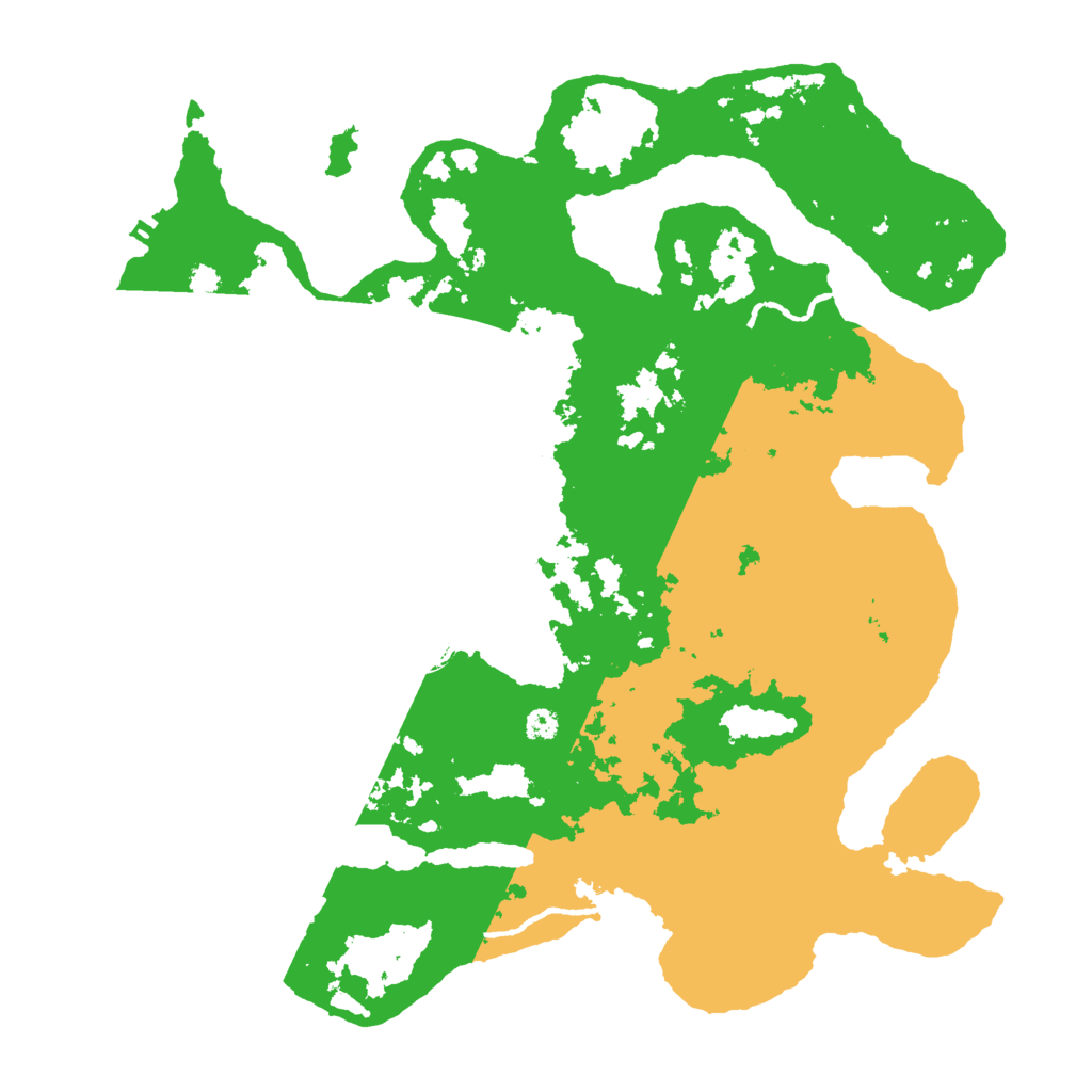 Biome Rust Map: Procedural Map, Size: 3500, Seed: 108012021