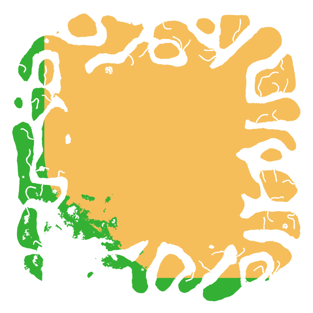 Biome Rust Map: Procedural Map, Size: 6000, Seed: 1895