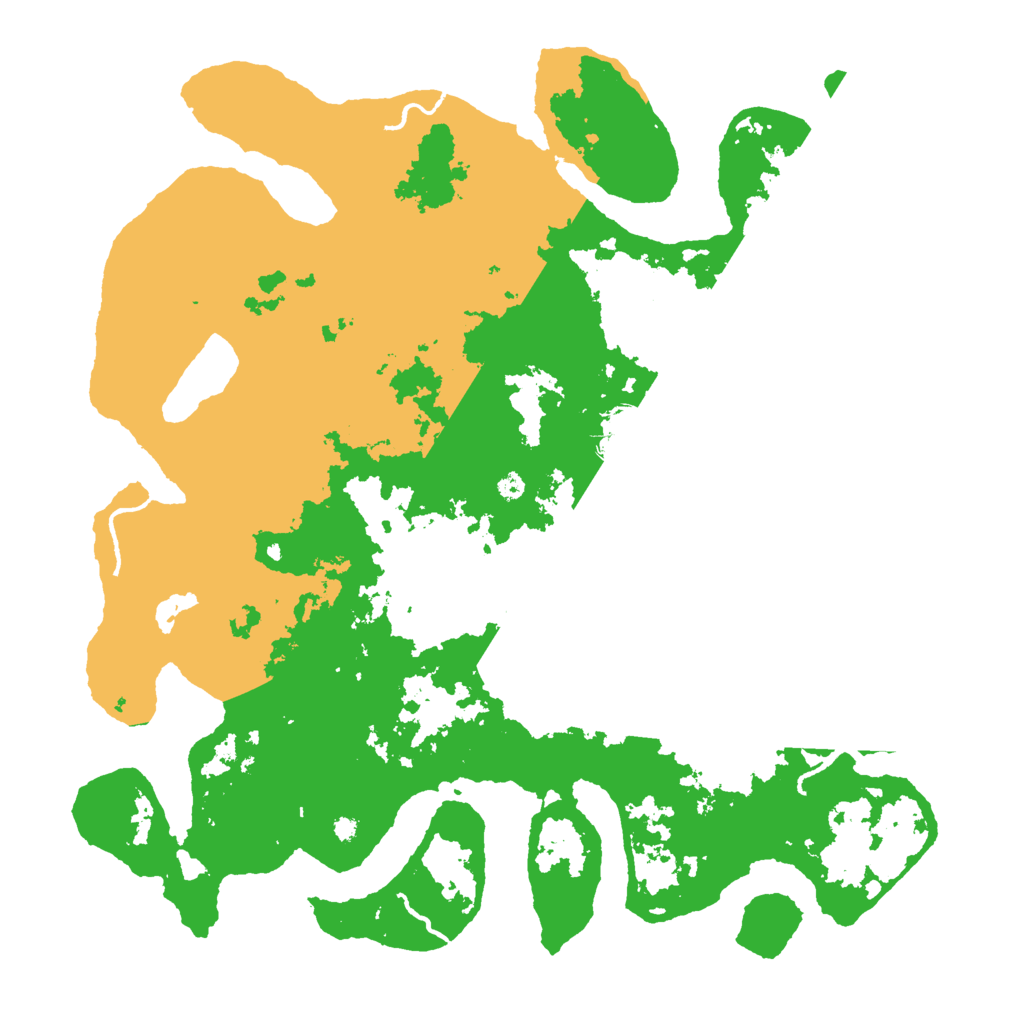 Biome Rust Map: Procedural Map, Size: 4000, Seed: 1072021
